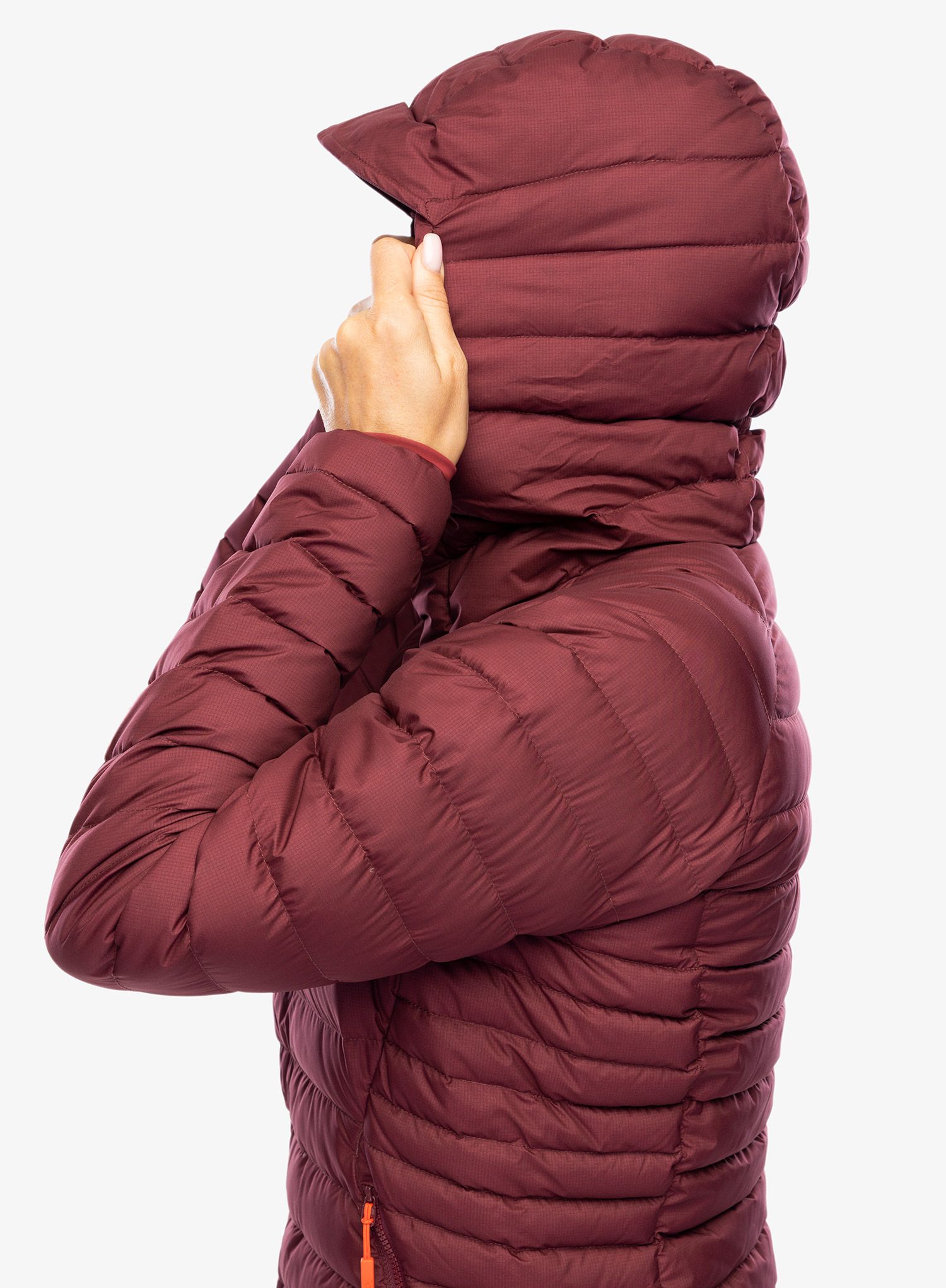 Dámská bunda Rab Infinity Microlight Jacket - deep heather