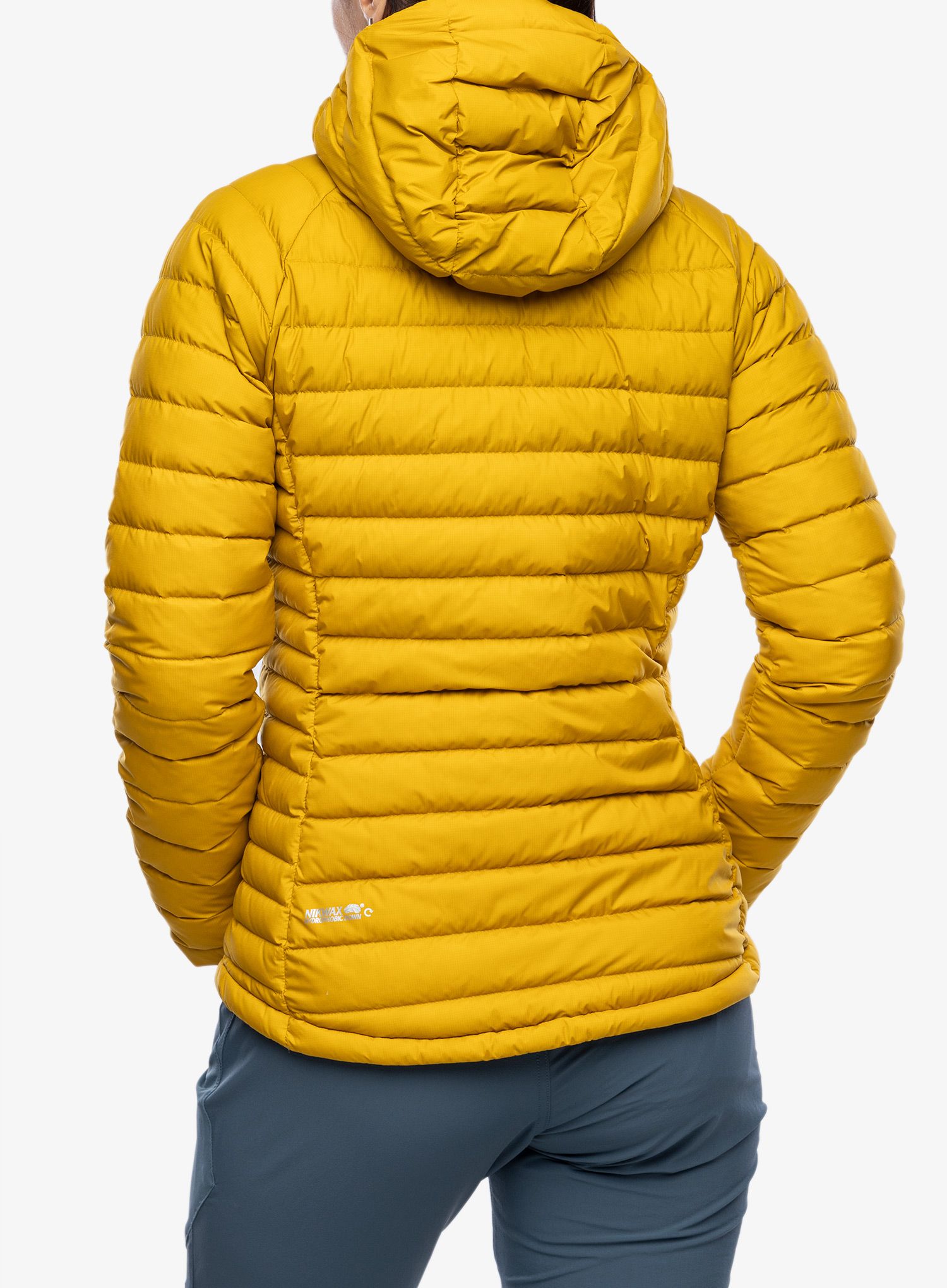 Dámská péřová bunda Rab Infinity Microlight Jacket - sahara