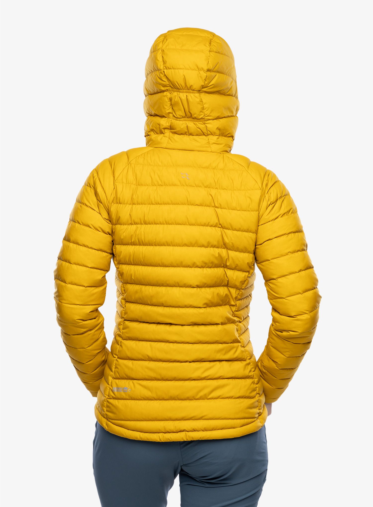 Dámská péřová bunda Rab Infinity Microlight Jacket - sahara
