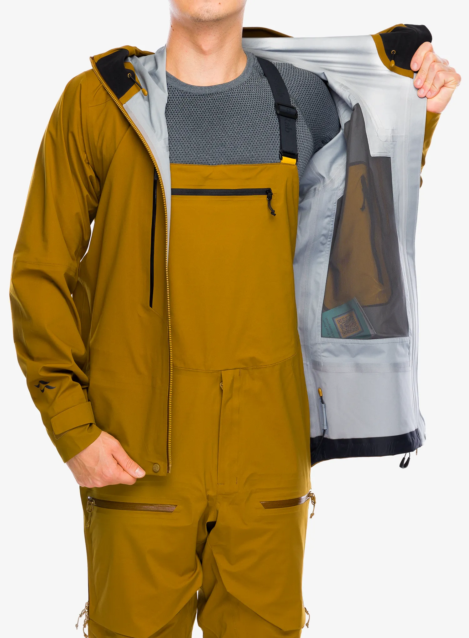 Bunda s membránou Rab Khroma Kinetic Jacket - footprint