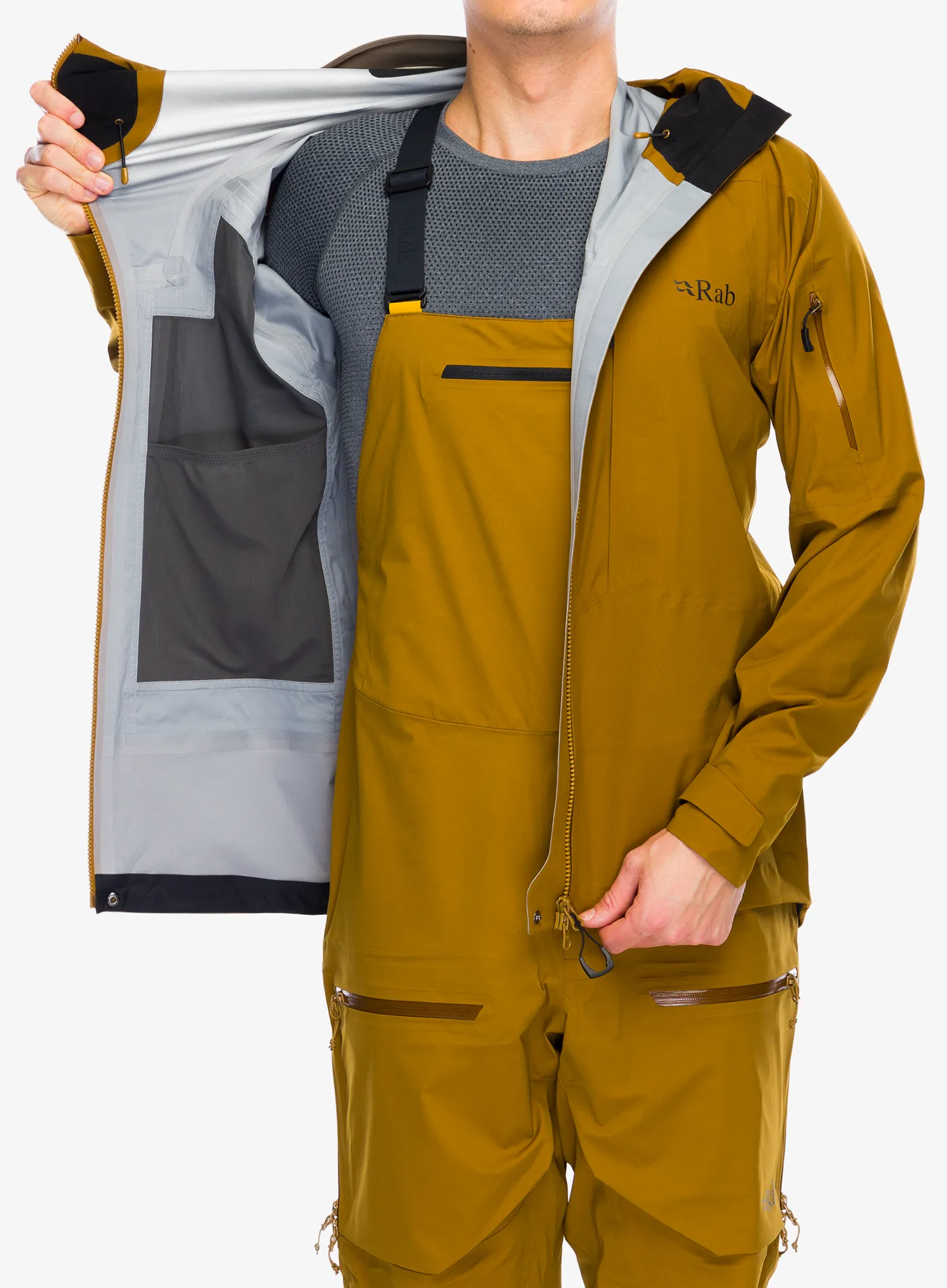 Bunda s membránou Rab Khroma Kinetic Jacket - footprint