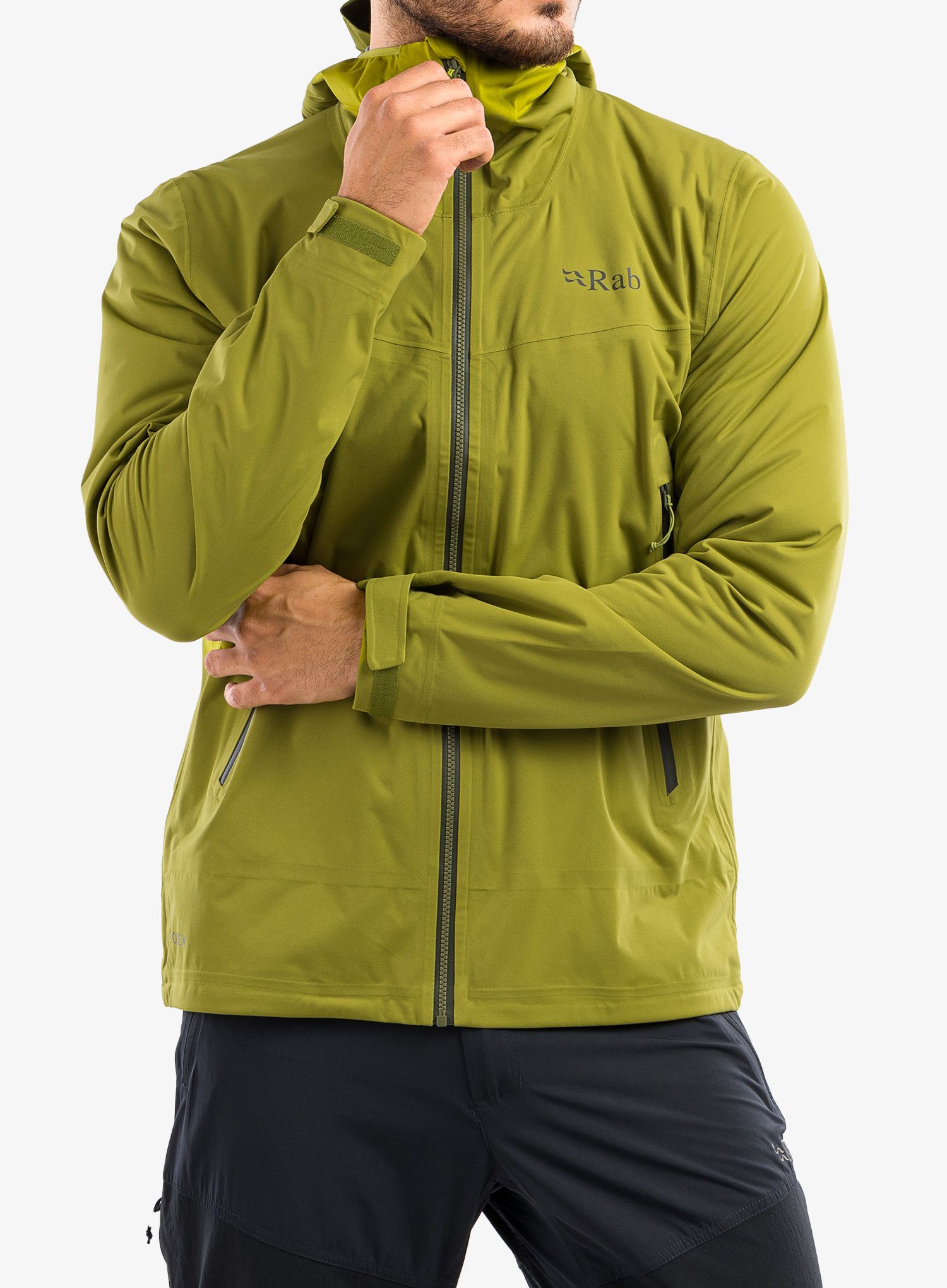 Bunda s membránou Rab Kinetic 2.0 Jacket - aspen green