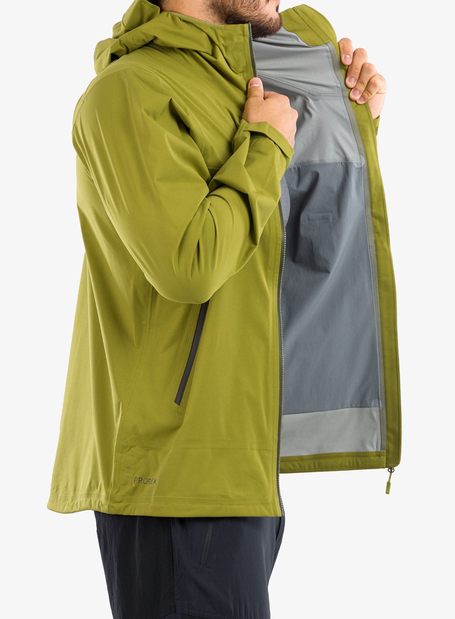 Bunda s membránou Rab Kinetic 2.0 Jacket - aspen green