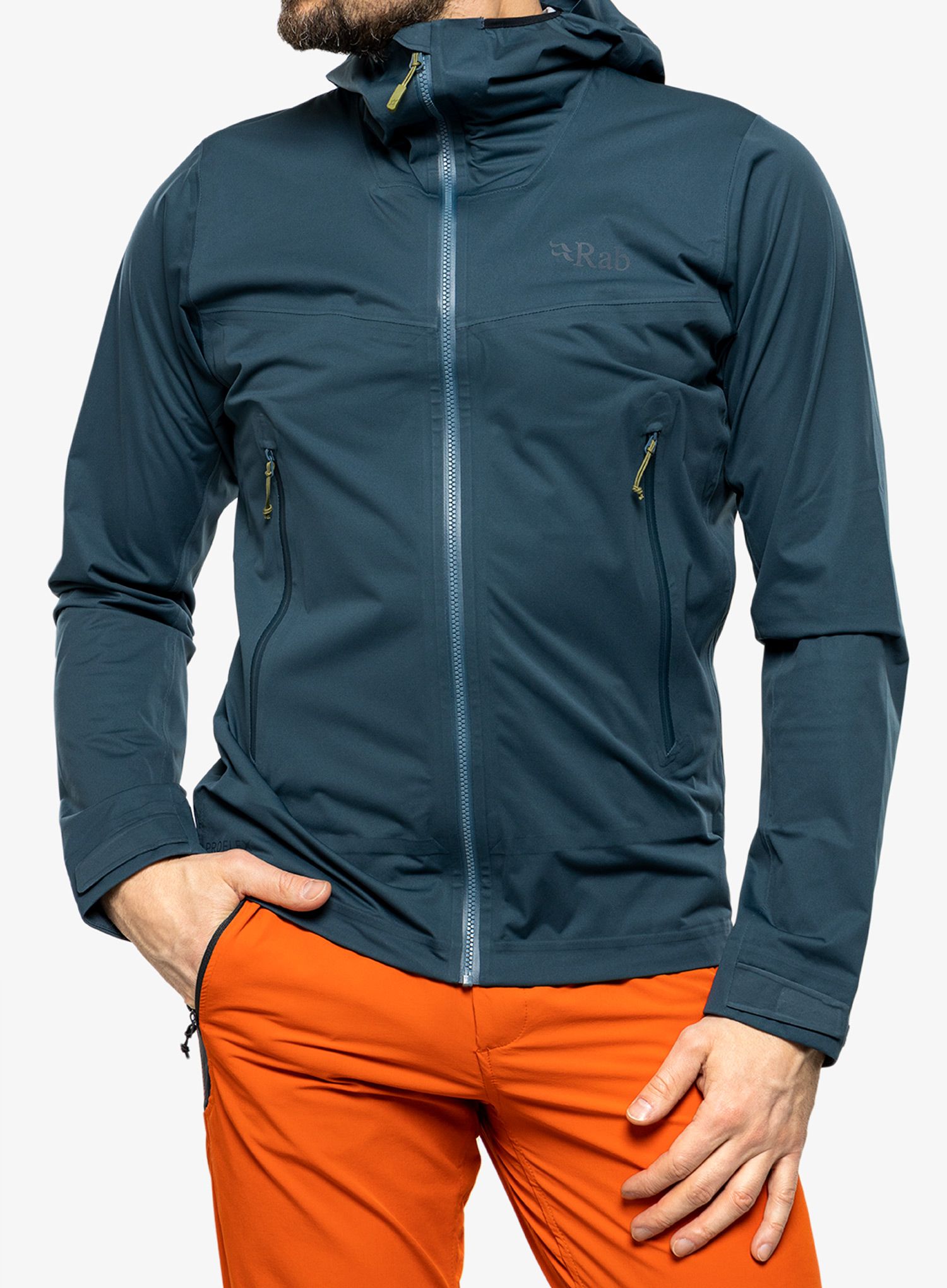 Bunda s membránou Rab Kinetic 2.0 Jacket  - blue night