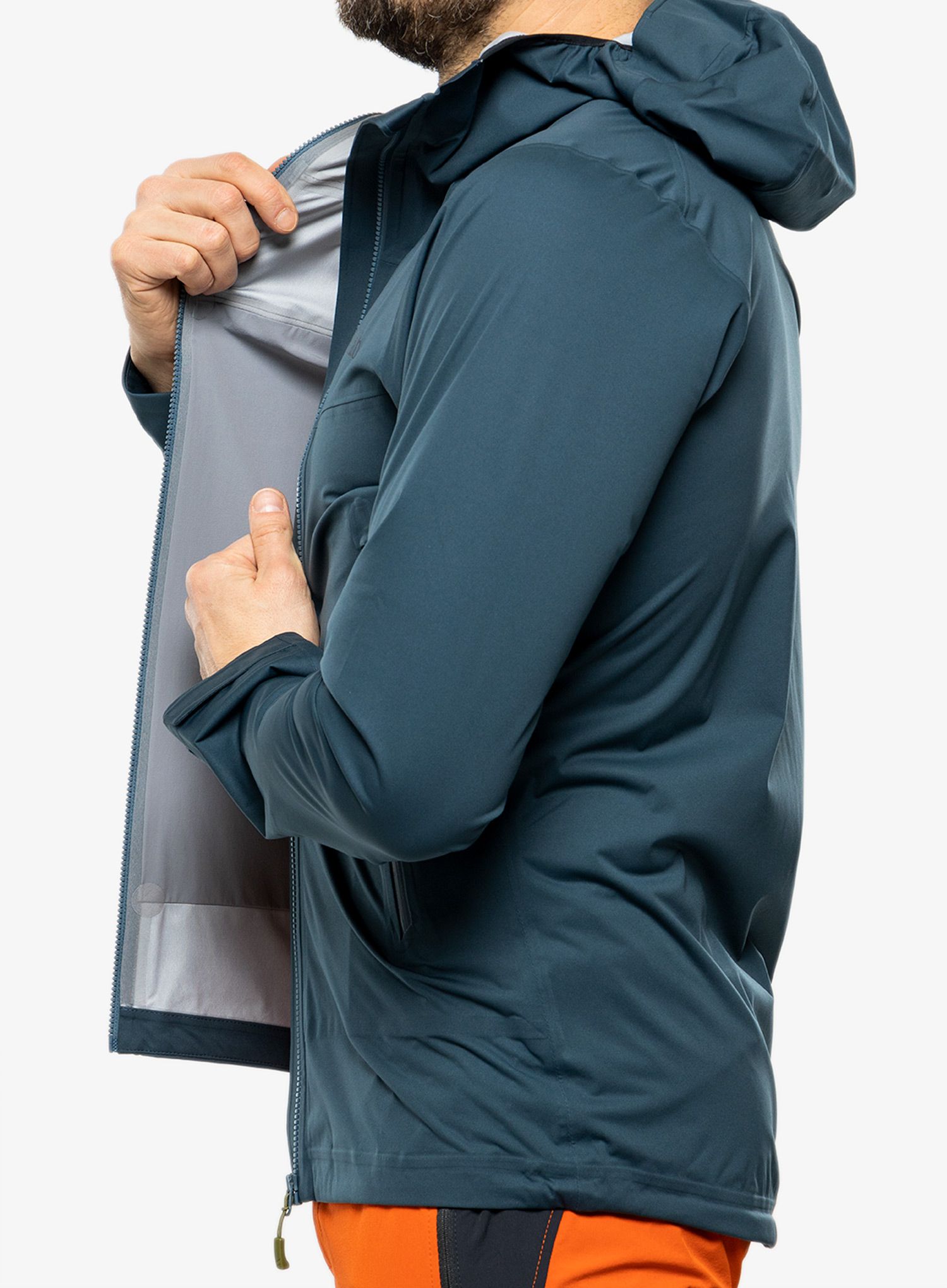 Bunda s membránou Rab Kinetic 2.0 Jacket  - blue night