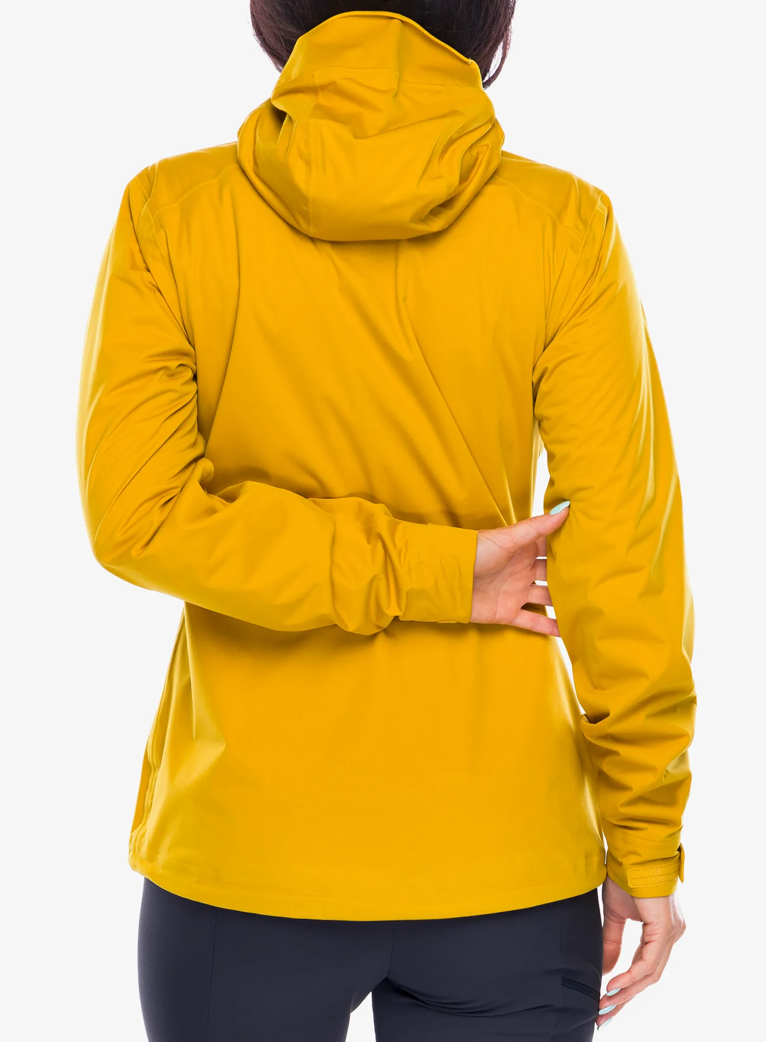 Dámská nepromokavá bunda s membránou Rab Kinetic 2.0 Jacket - sahara