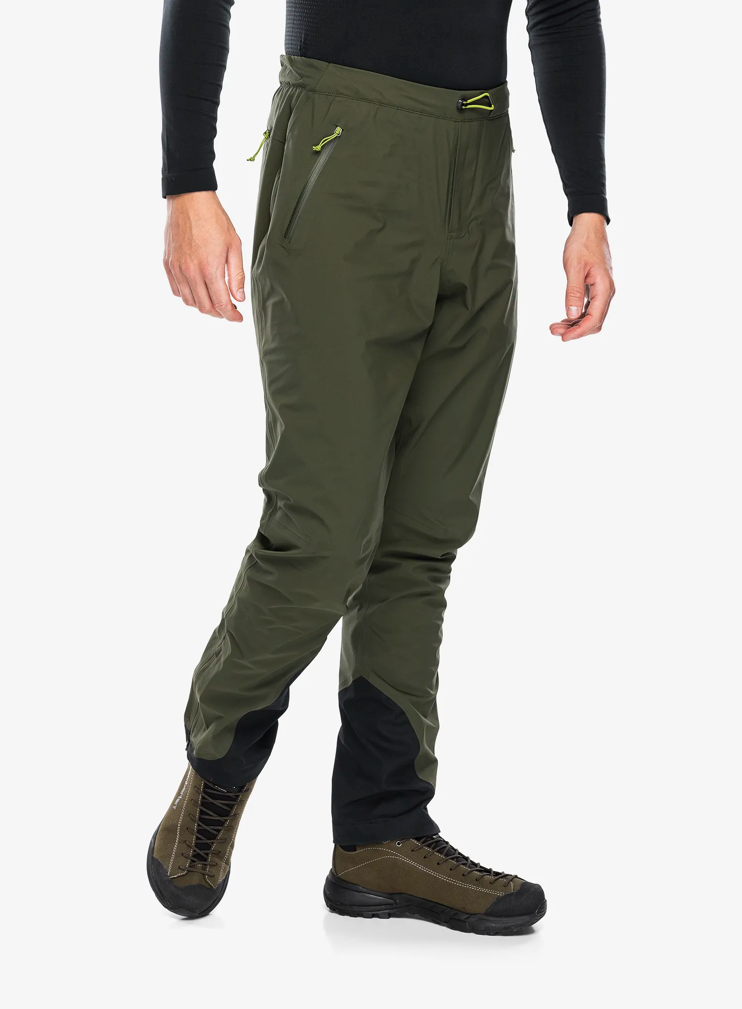 Membránové kalhoty Rab Kinetic 2.0 Pants - army