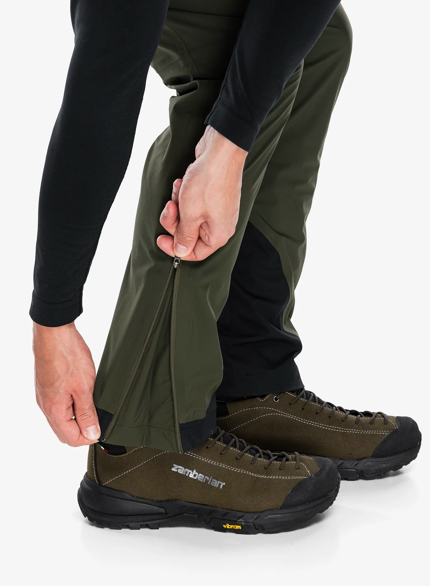 Membránové kalhoty Rab Kinetic 2.0 Pants - army