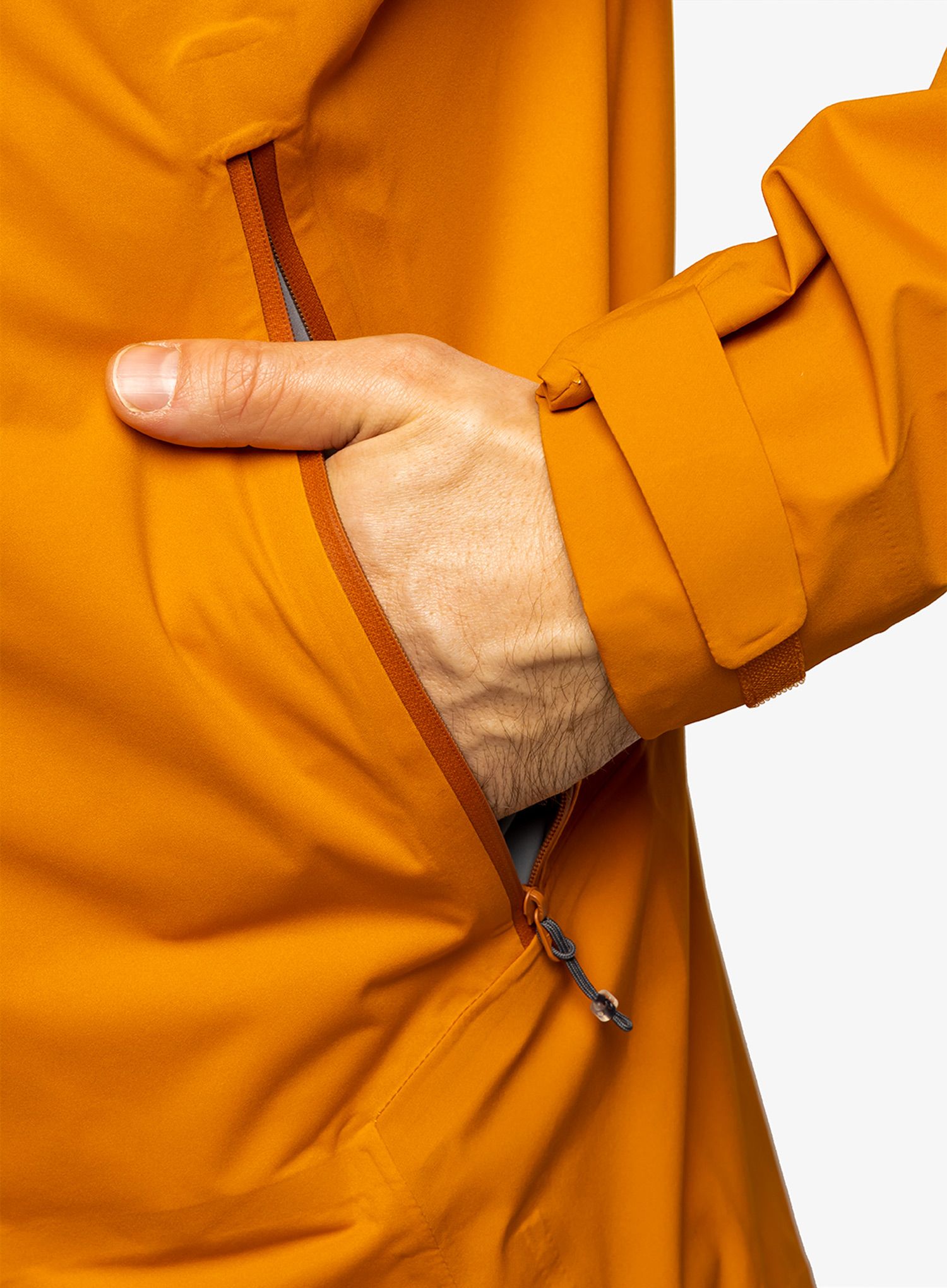 Bunda do deště Rab Kinetic Alpine 2.0 Jacket - marmalade