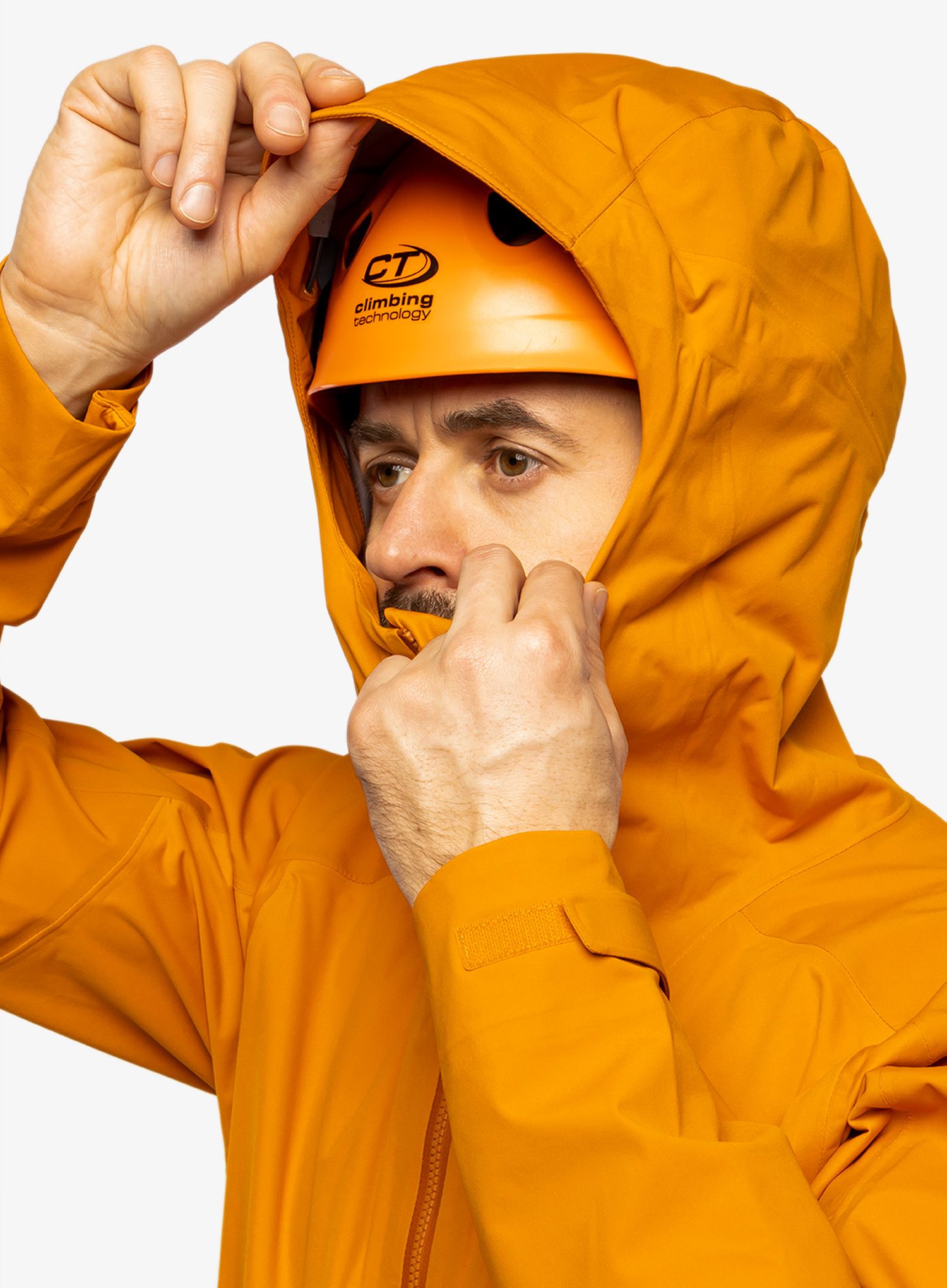 Bunda do deště Rab Kinetic Alpine 2.0 Jacket - marmalade