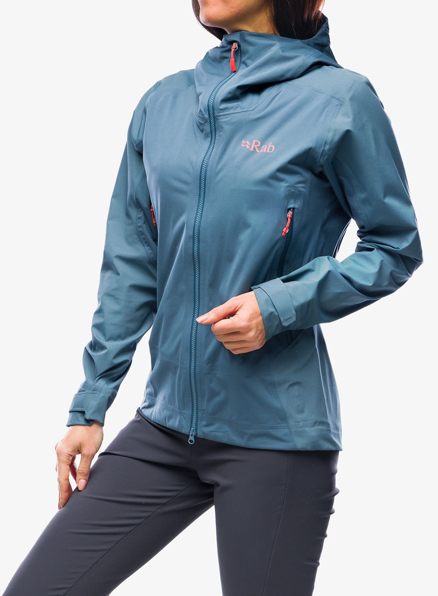 Dámská bunda do deště Rab Kinetic Alpine 2.0 Jacket - orion blue