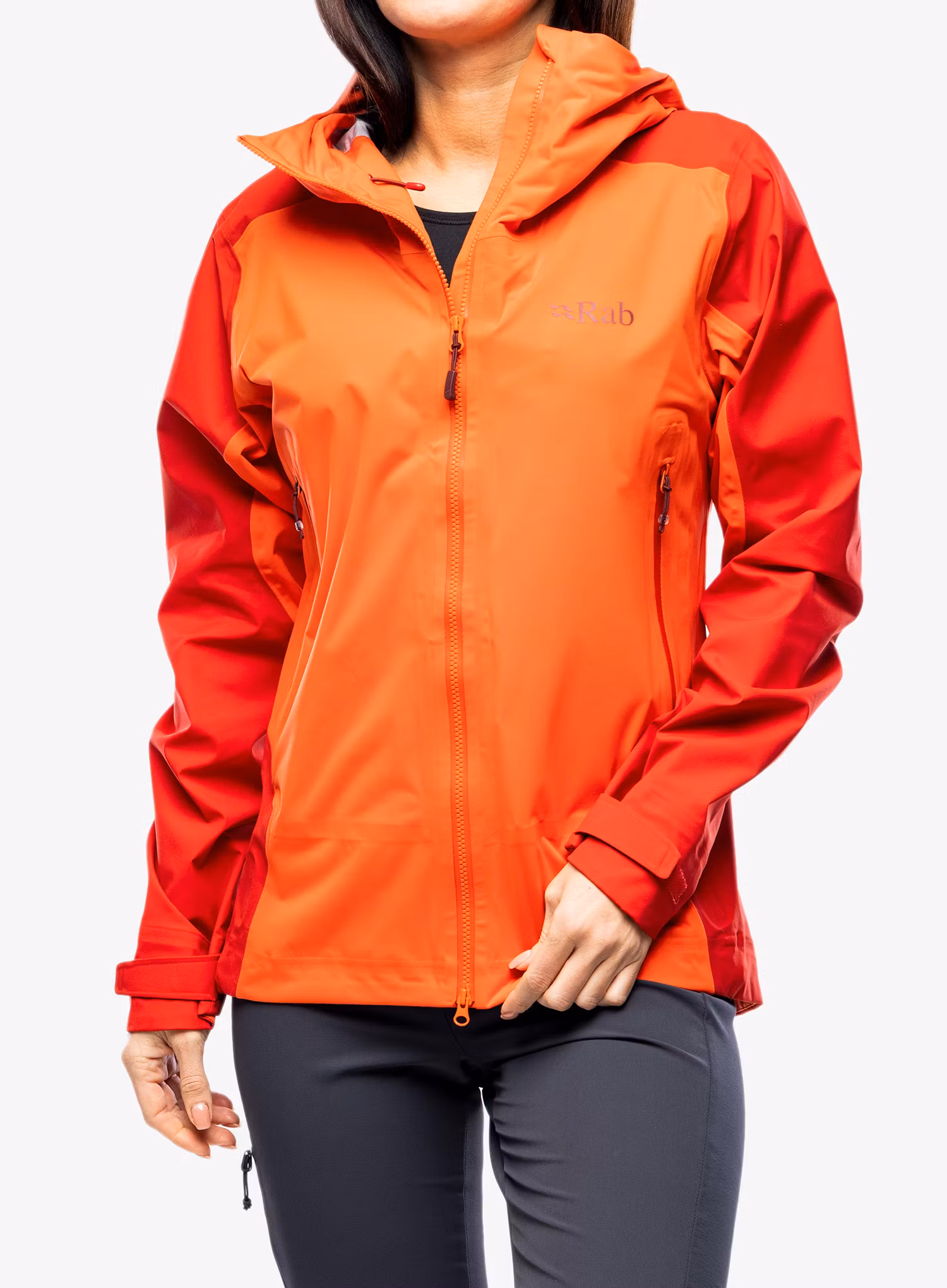 Dámská bunda Rab Kinetic Alpine 2.0 Jacket - red grapefruit
