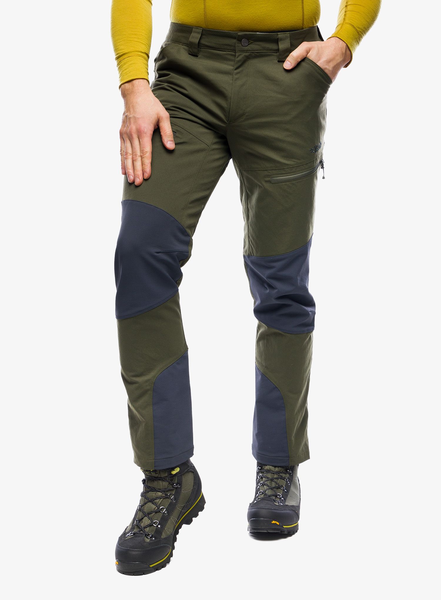 Kalhoty Rab Lochan Pants - army