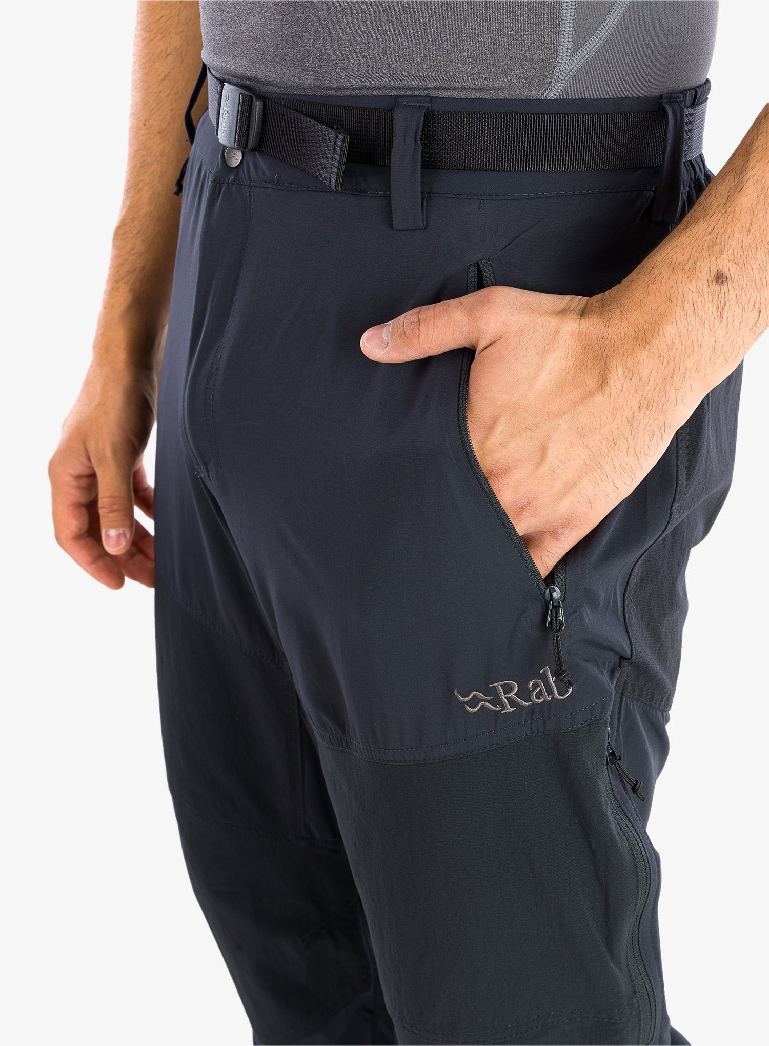 Trekingové kalhoty Rab Magma Light Pants - beluga