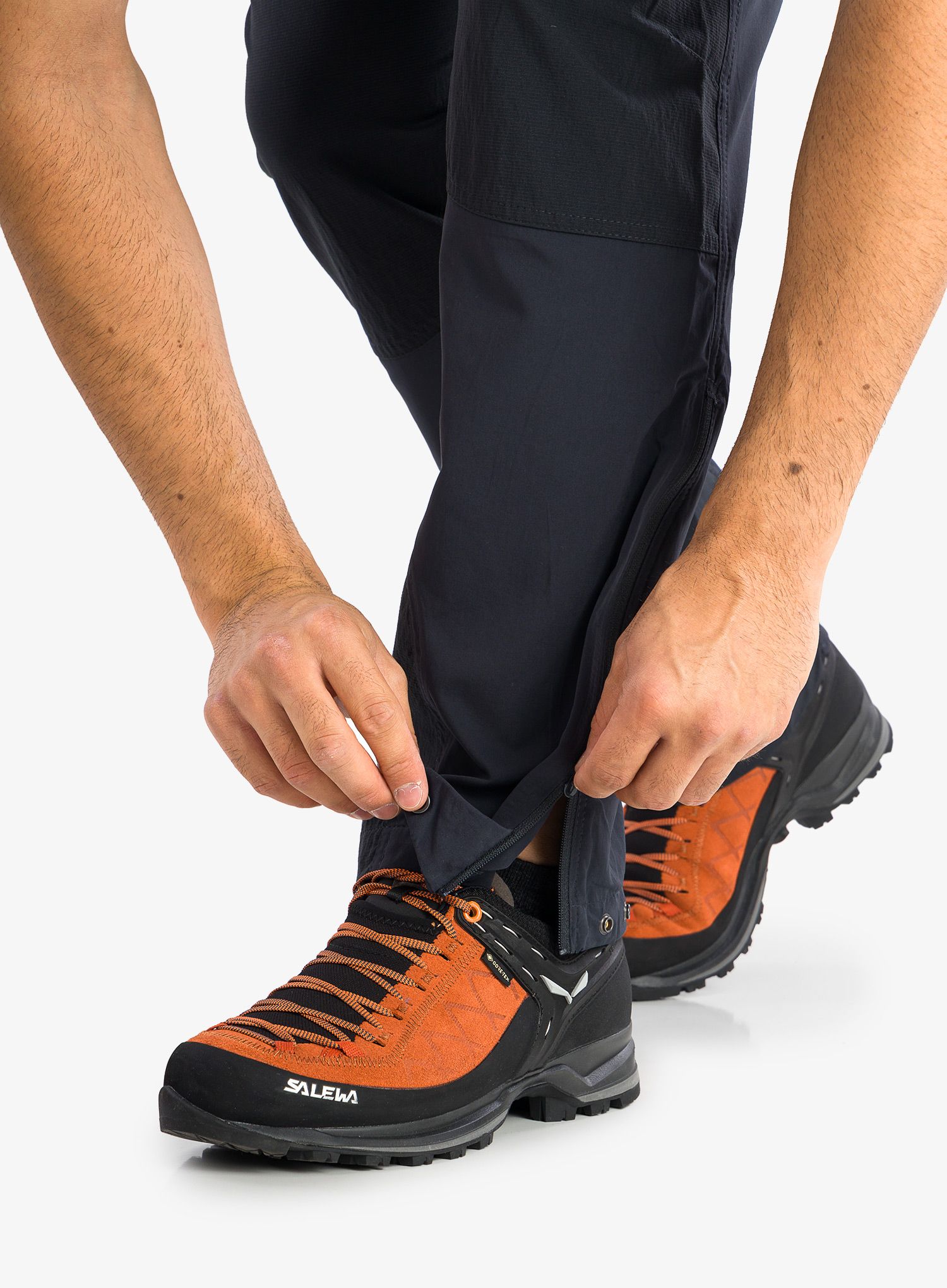 Trekingové kalhoty Rab Magma Light Pants - beluga