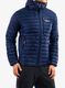 Péřová bunda Rab Microlight Alpine Jacket - deep ink/marmalade