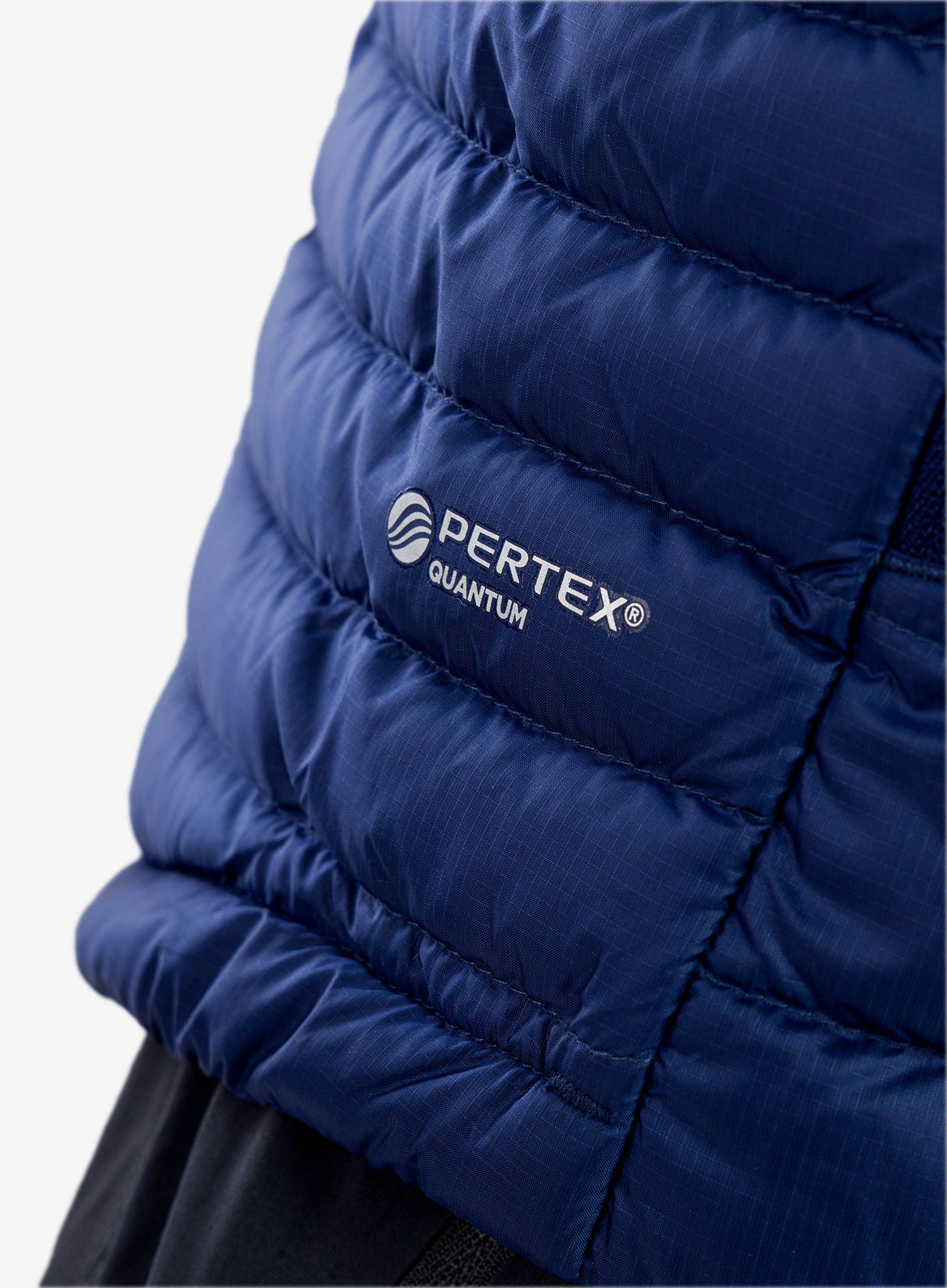 Péřová bunda Rab Microlight Alpine Jacket - deep ink/marmalade