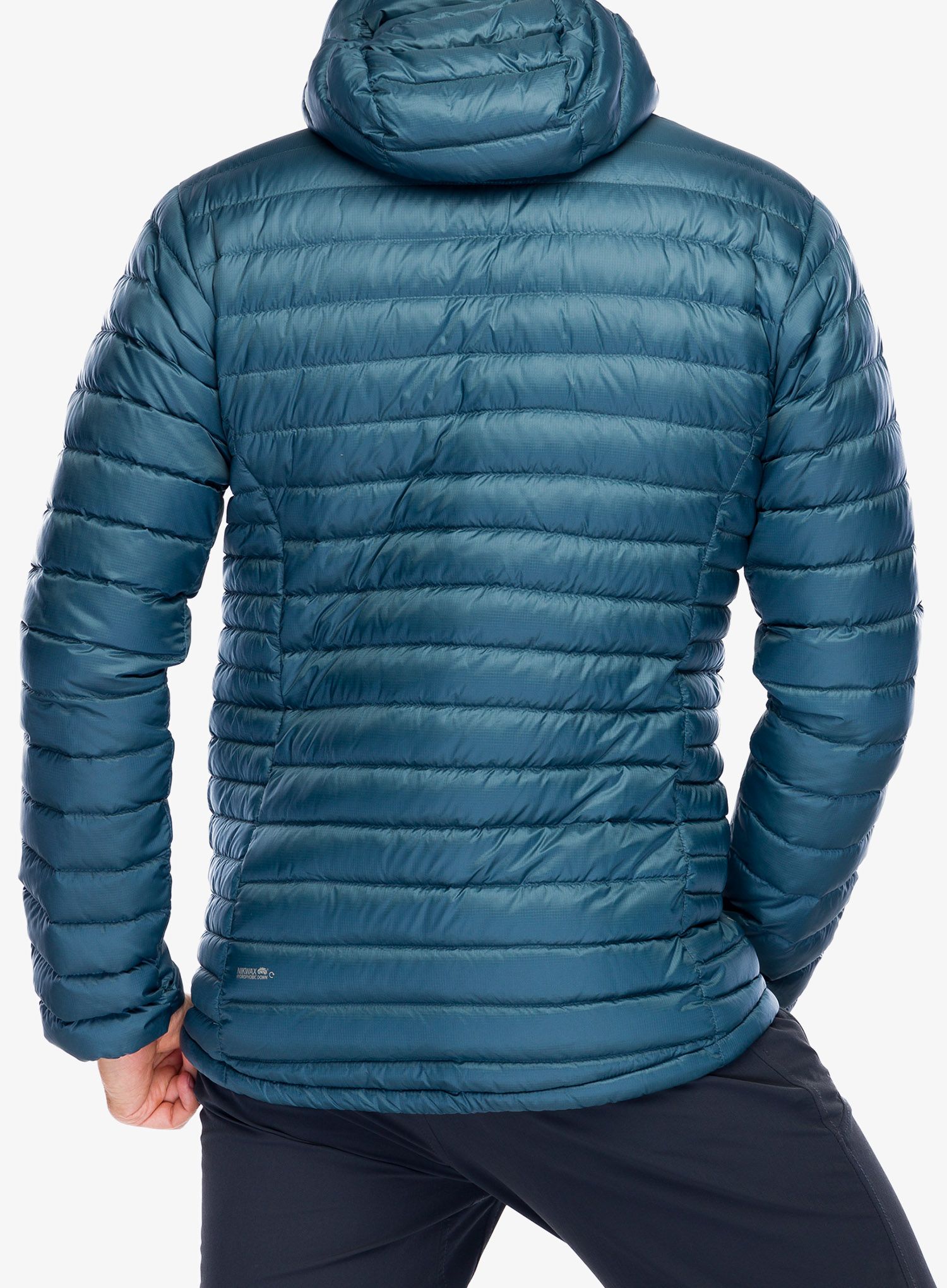 Péřová bunda Rab Microlight Alpine Jacket - orion blue