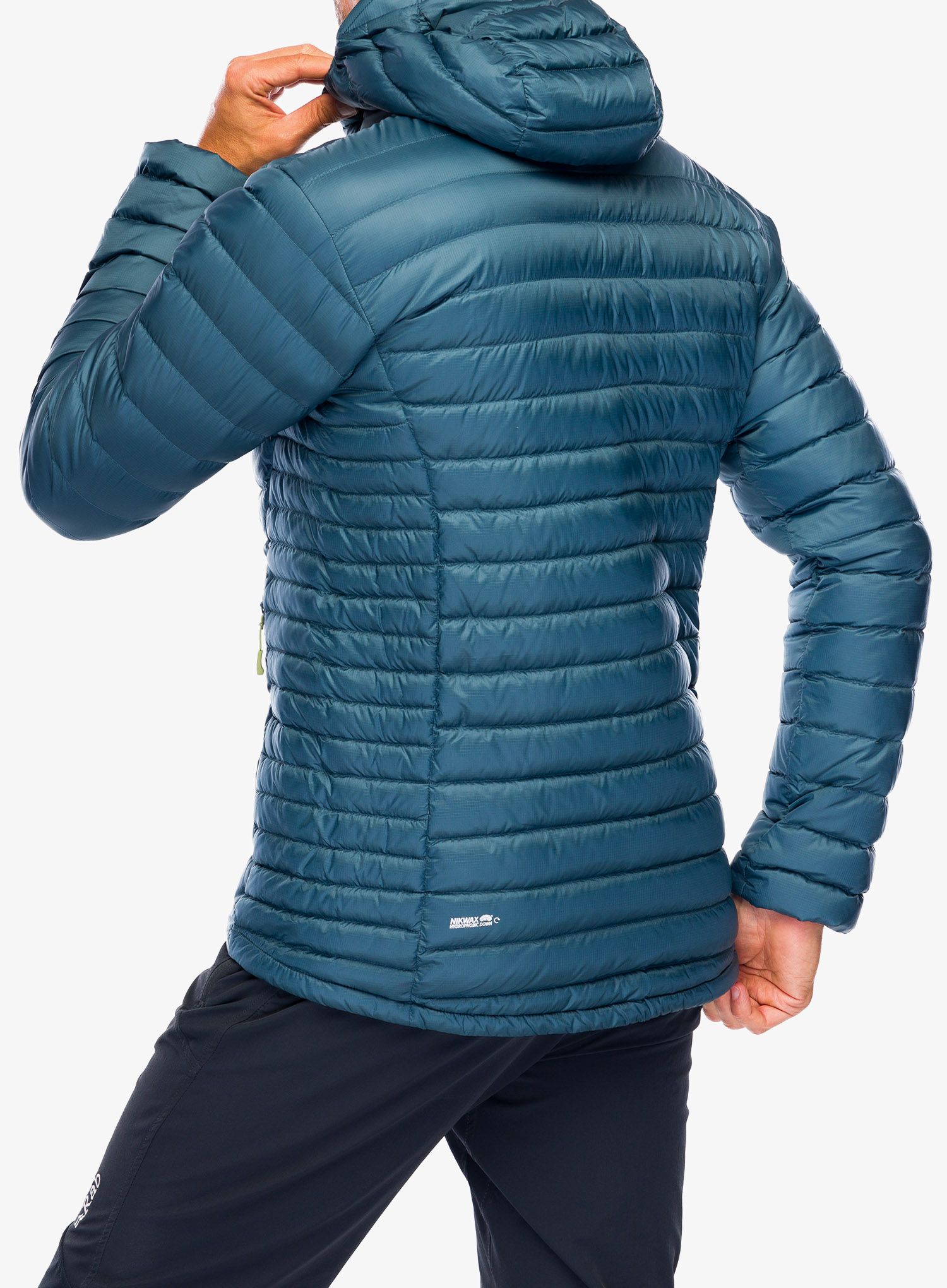 Péřová bunda Rab Microlight Alpine Jacket - orion blue