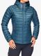 Dámská péřová bunda Rab Microlight Alpine Jacket - orion blue