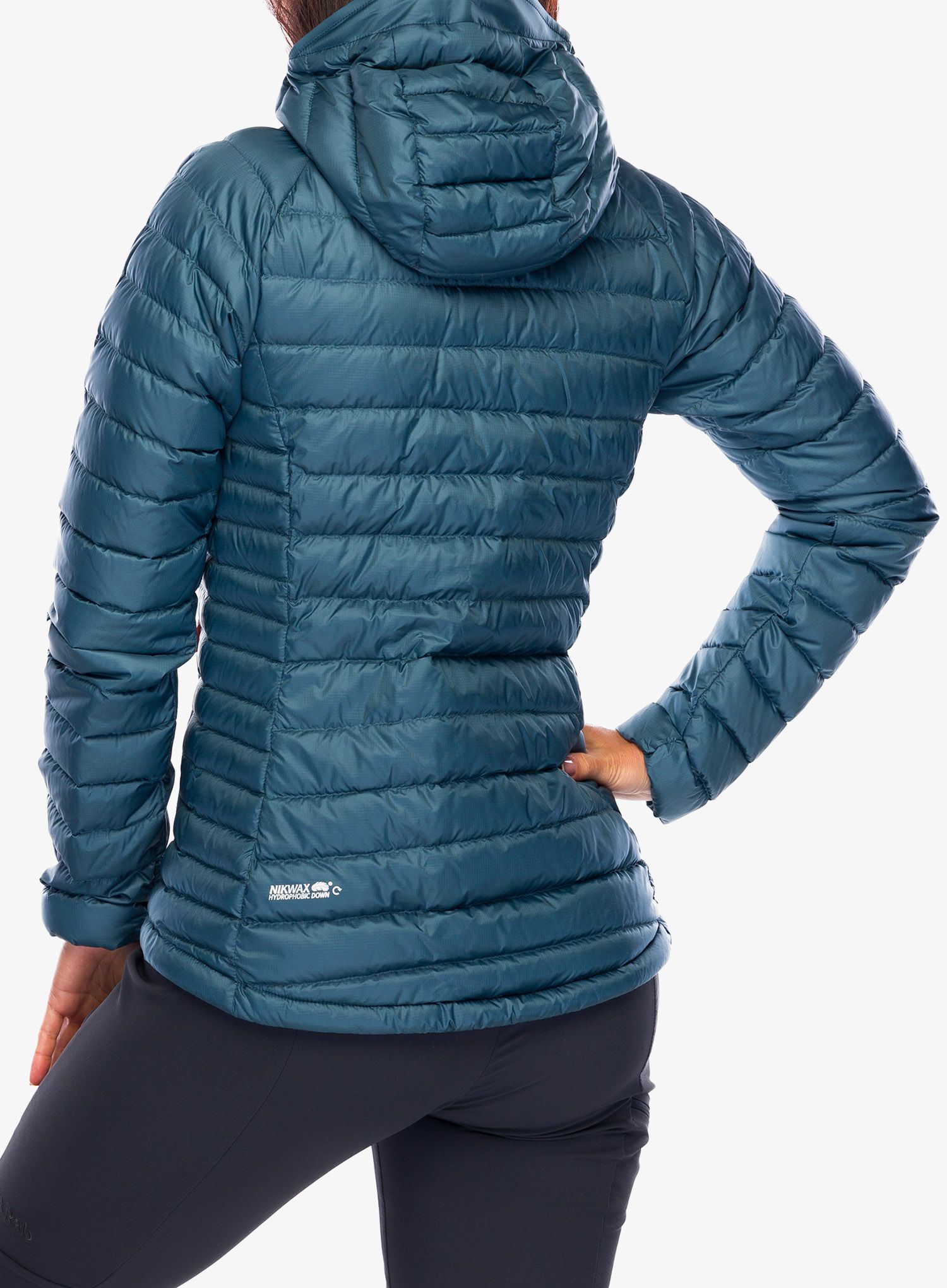 Dámská péřová bunda Rab Microlight Alpine Jacket - orion blue