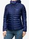 Dámská péřová bunda Rab Microlight Alpine Jacket - patriot blue/marmalade