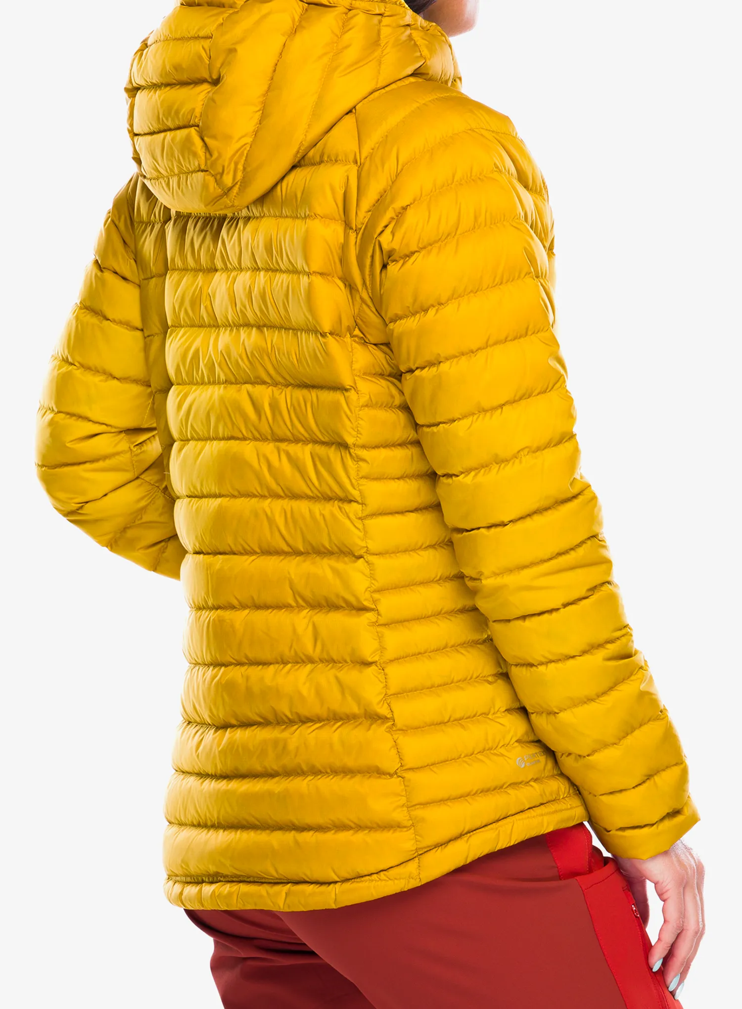 Dámská péřová bunda Rab Microlight Alpine Jacket - sahara