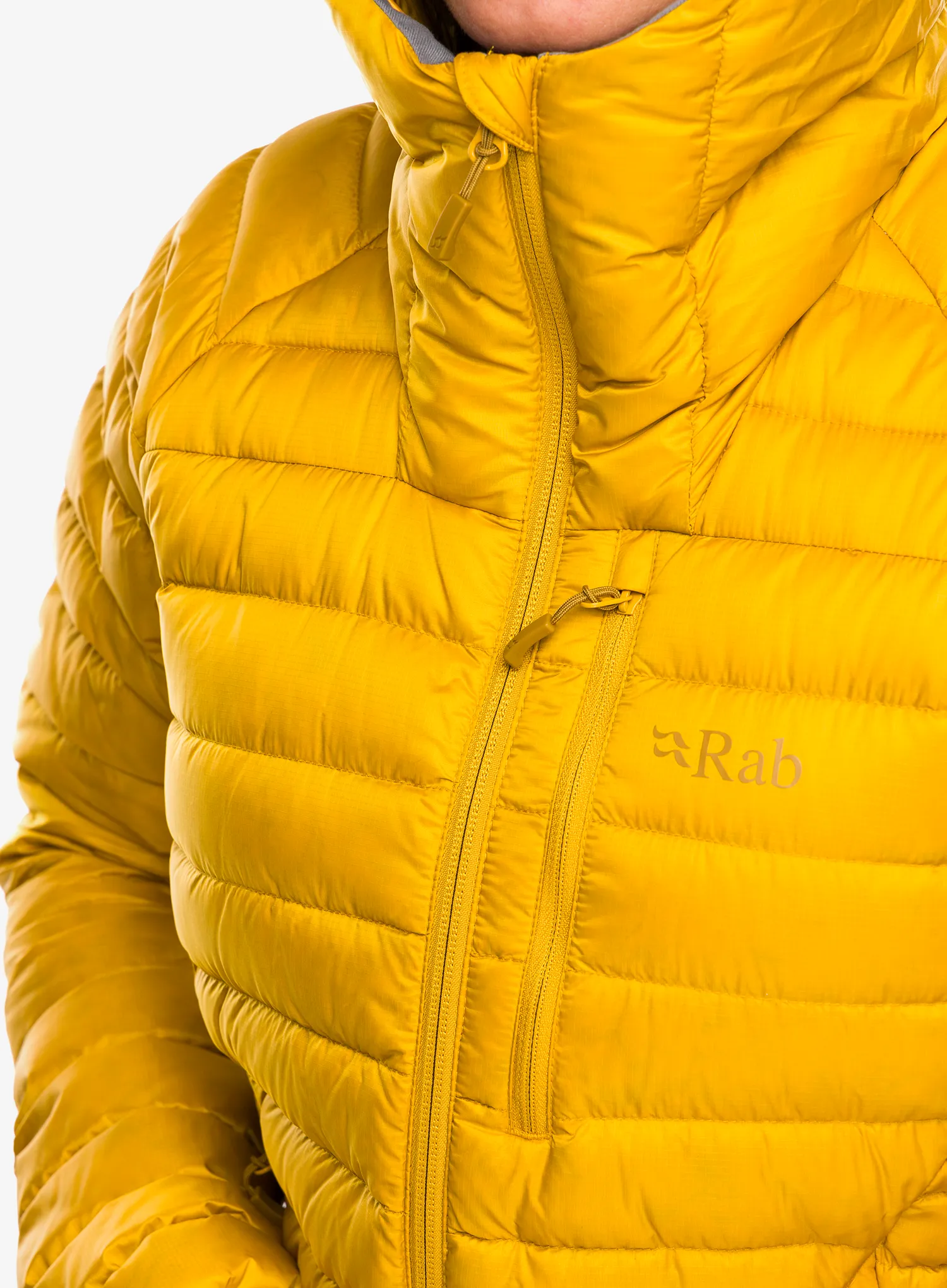 Dámská péřová bunda Rab Microlight Alpine Jacket - sahara
