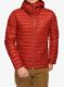 Péřová bunda Rab Microlight Alpine Jacket - tuscan red