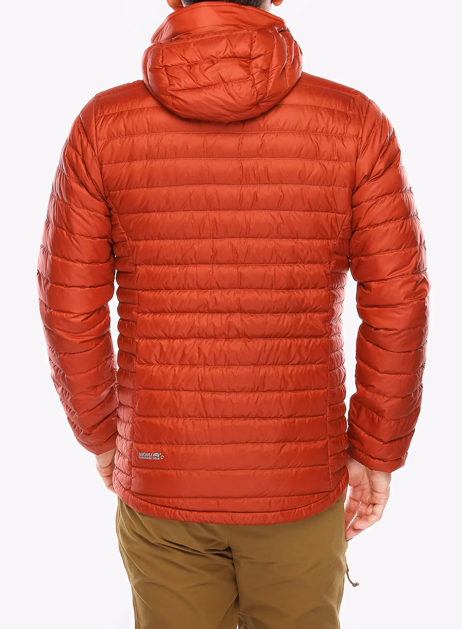 Péřová bunda Rab Microlight Alpine Jacket - tuscan red