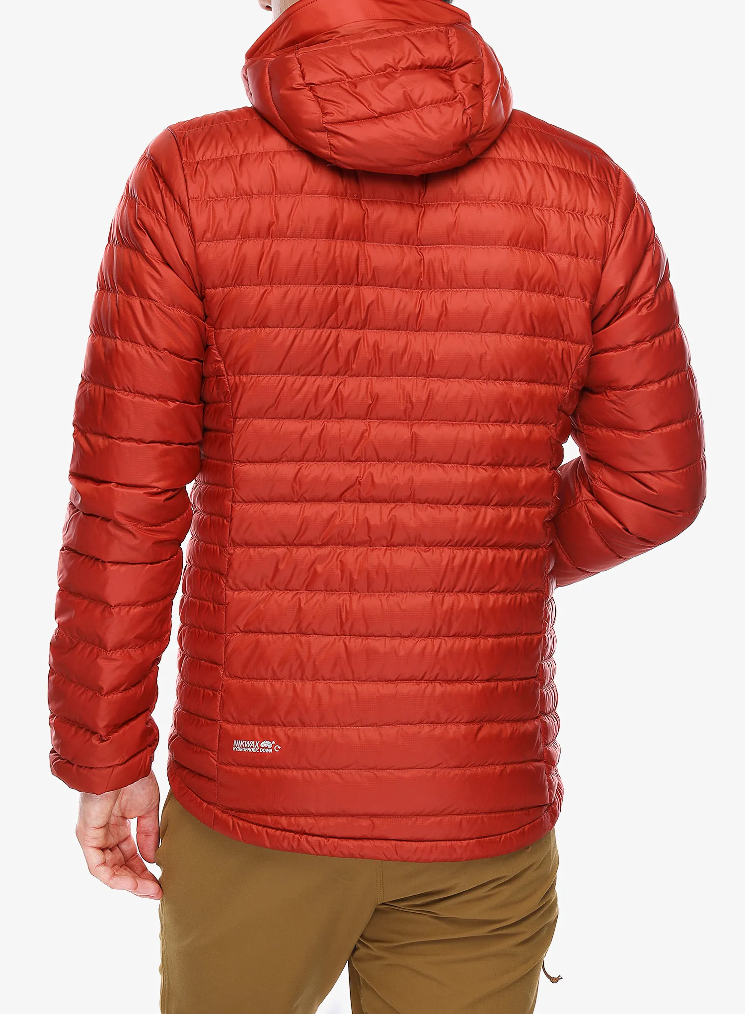 Péřová bunda Rab Microlight Alpine Jacket - tuscan red