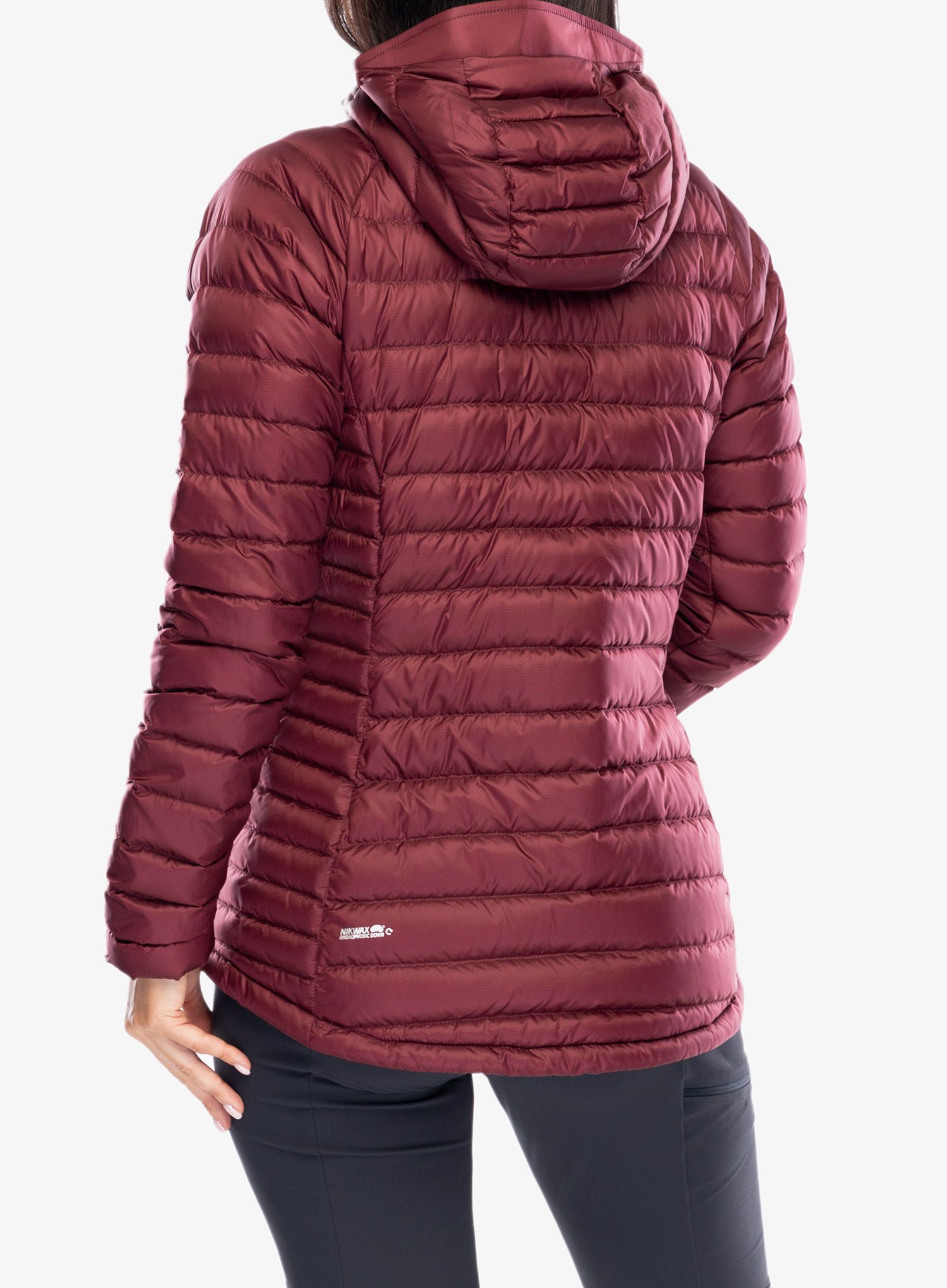 Dámská bunda Rab Microlight Alpine Long Jacket - deep heather