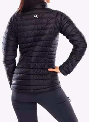 Dámská péřová bunda Rab Microlight Jacket - black