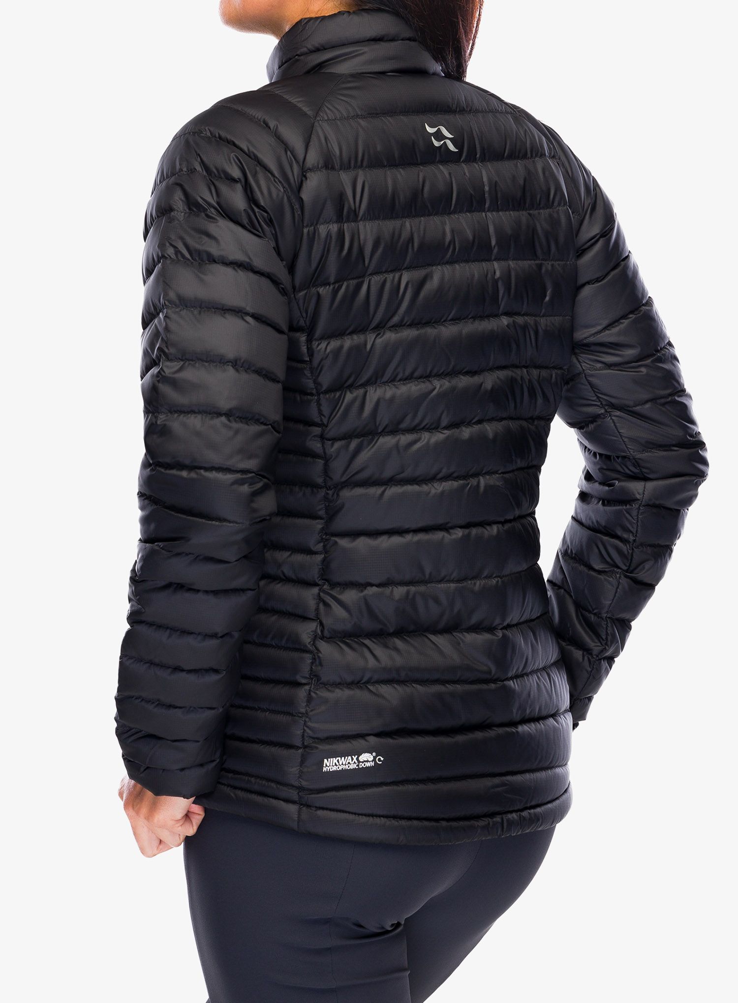 Dámská péřová bunda Rab Microlight Jacket - black