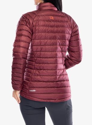 Dámská bunda Rab Microlight Jacket - deep heather