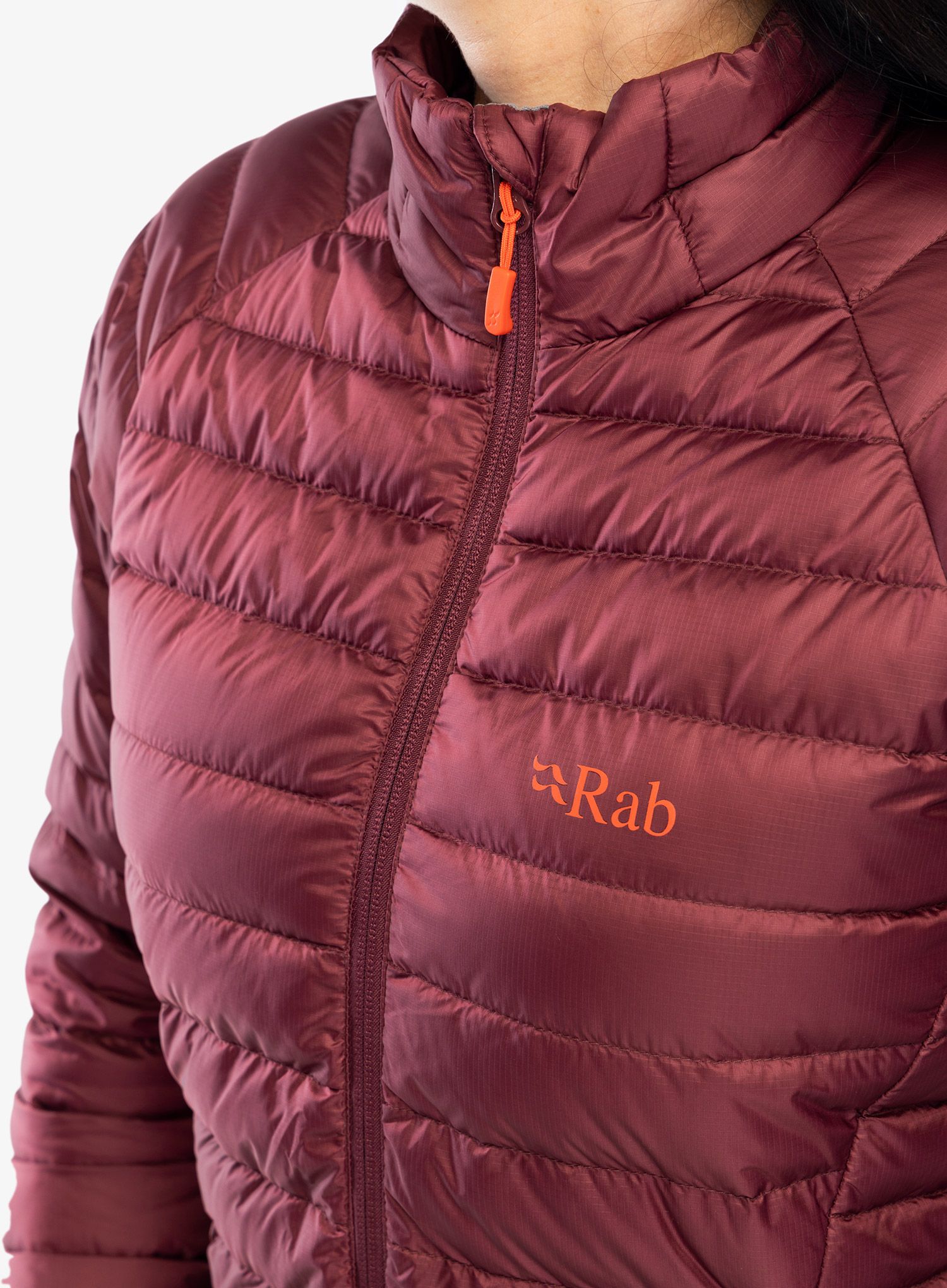 Dámská bunda Rab Microlight Jacket - deep heather