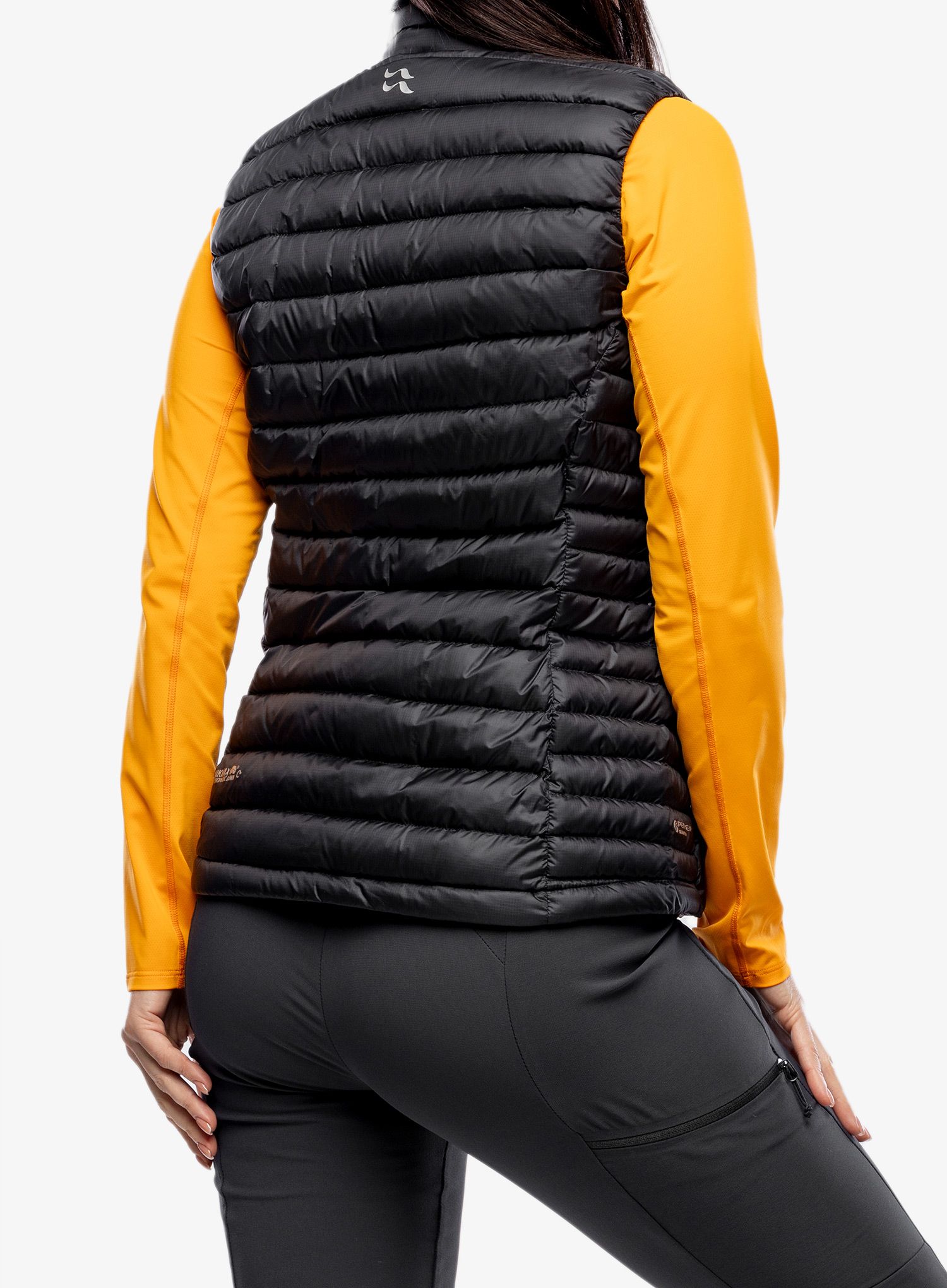 Dámská péřová vesta Rab Microlight Vest - black