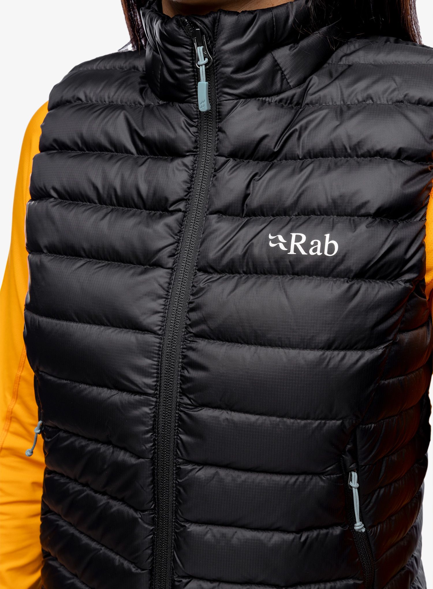 Dámská péřová vesta Rab Microlight Vest - black