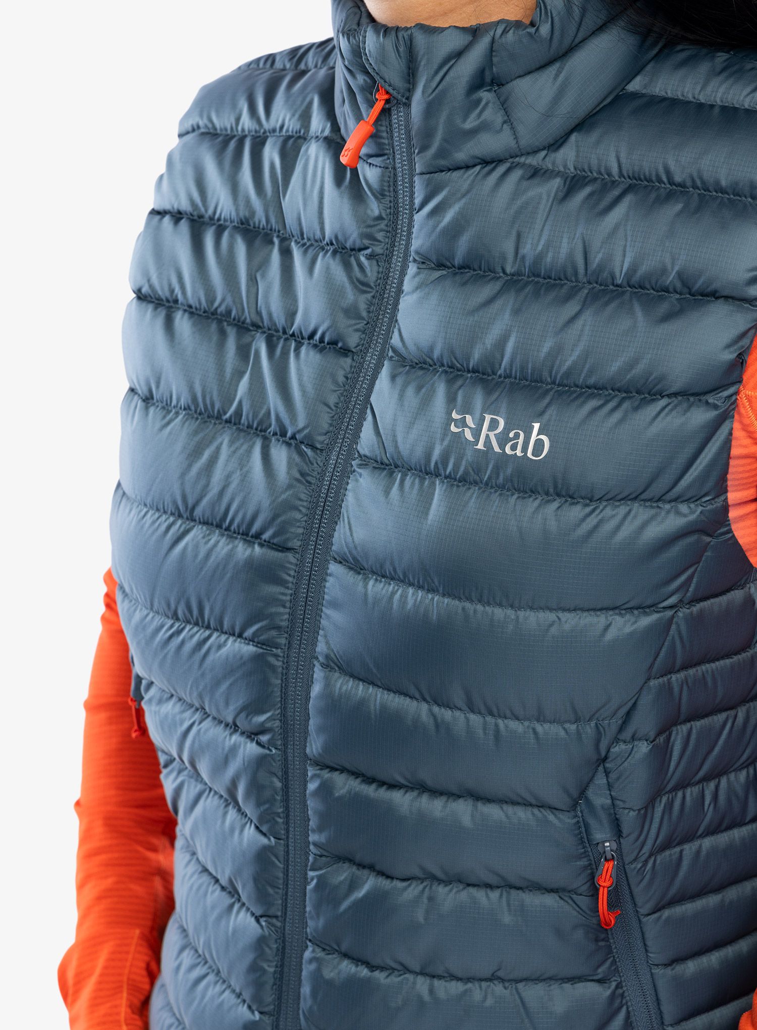 Kamizelka puchowa damska Rab Microlight Vest - orion blue