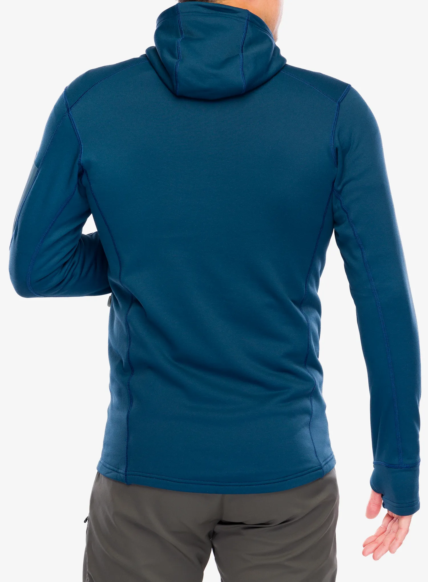 Fleece mikina Rab Modulus Hoody - tempest blue