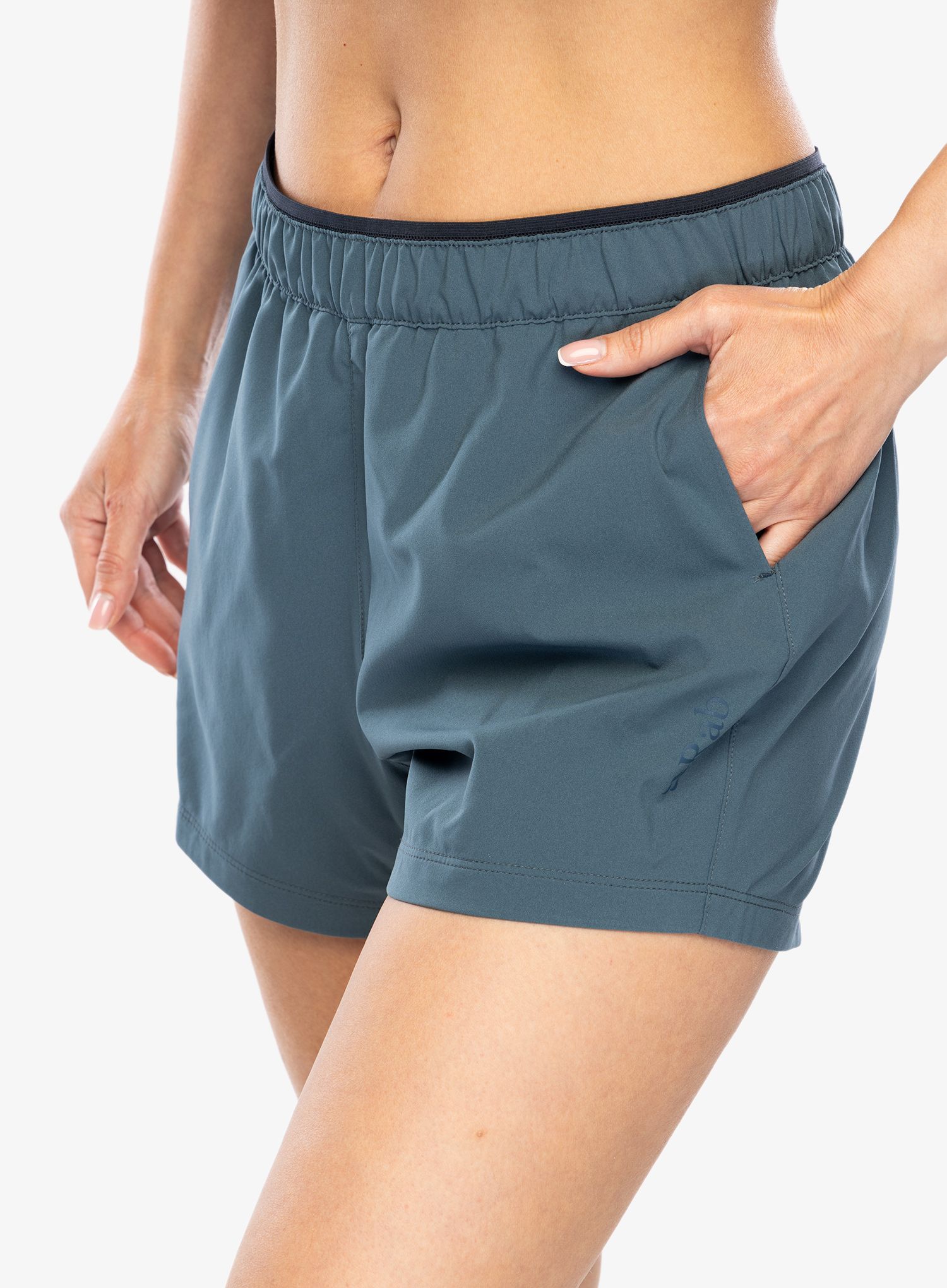 Turistické kraťasy dámské Rab Momentum Light Shorts - orion blue
