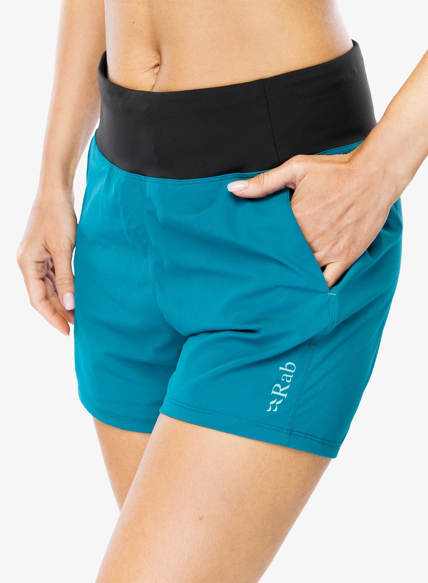 Dámské turistické kraťasy Rab Momentum Shorts - marina blue