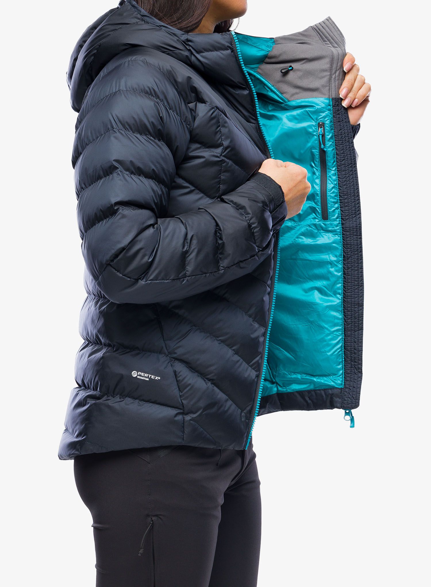 Dámská bunda Rab Nebula Pro Jacket - beluga