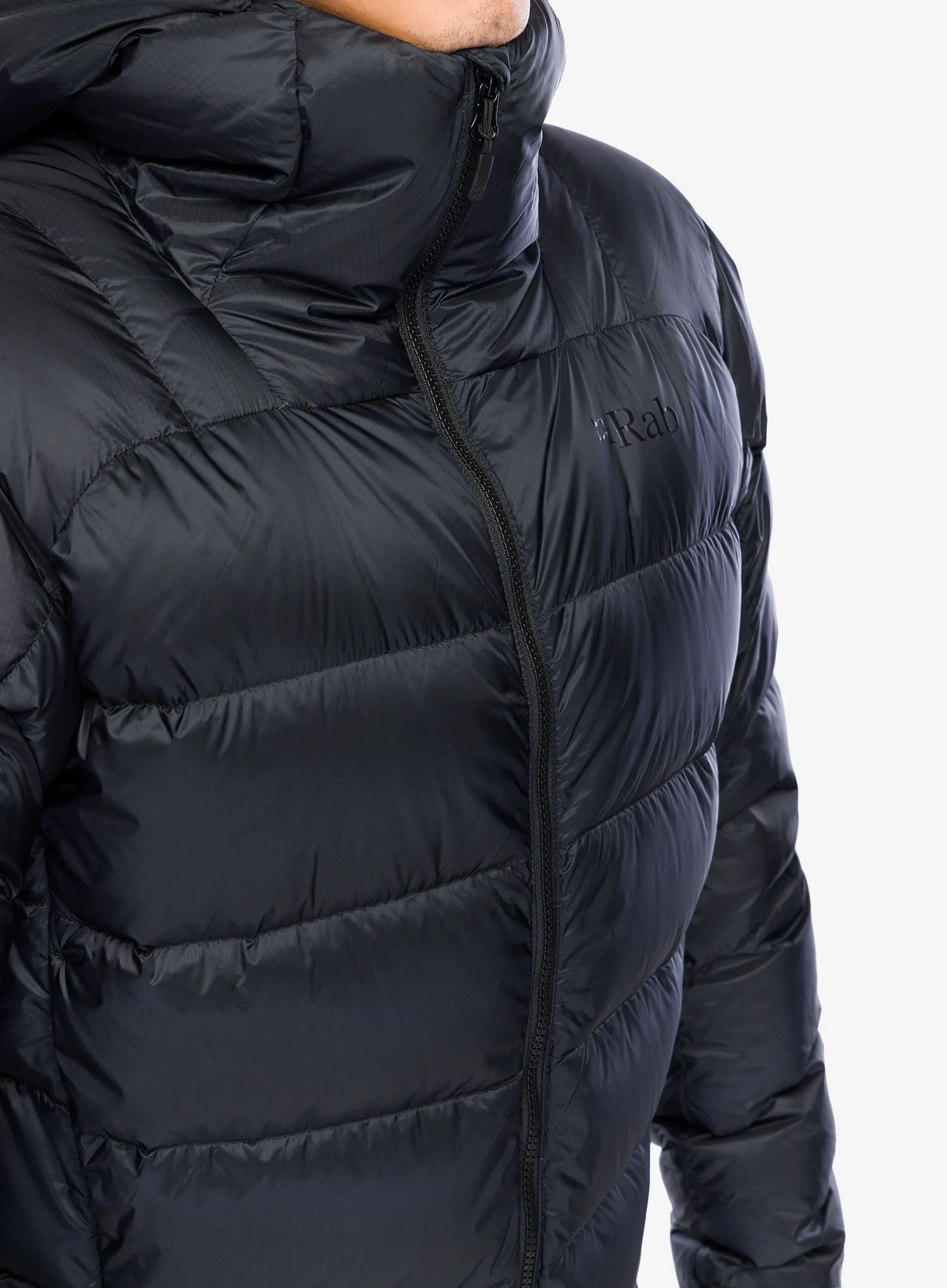 Péřová bunda Rab Neutrino Pro Jacket - black/black