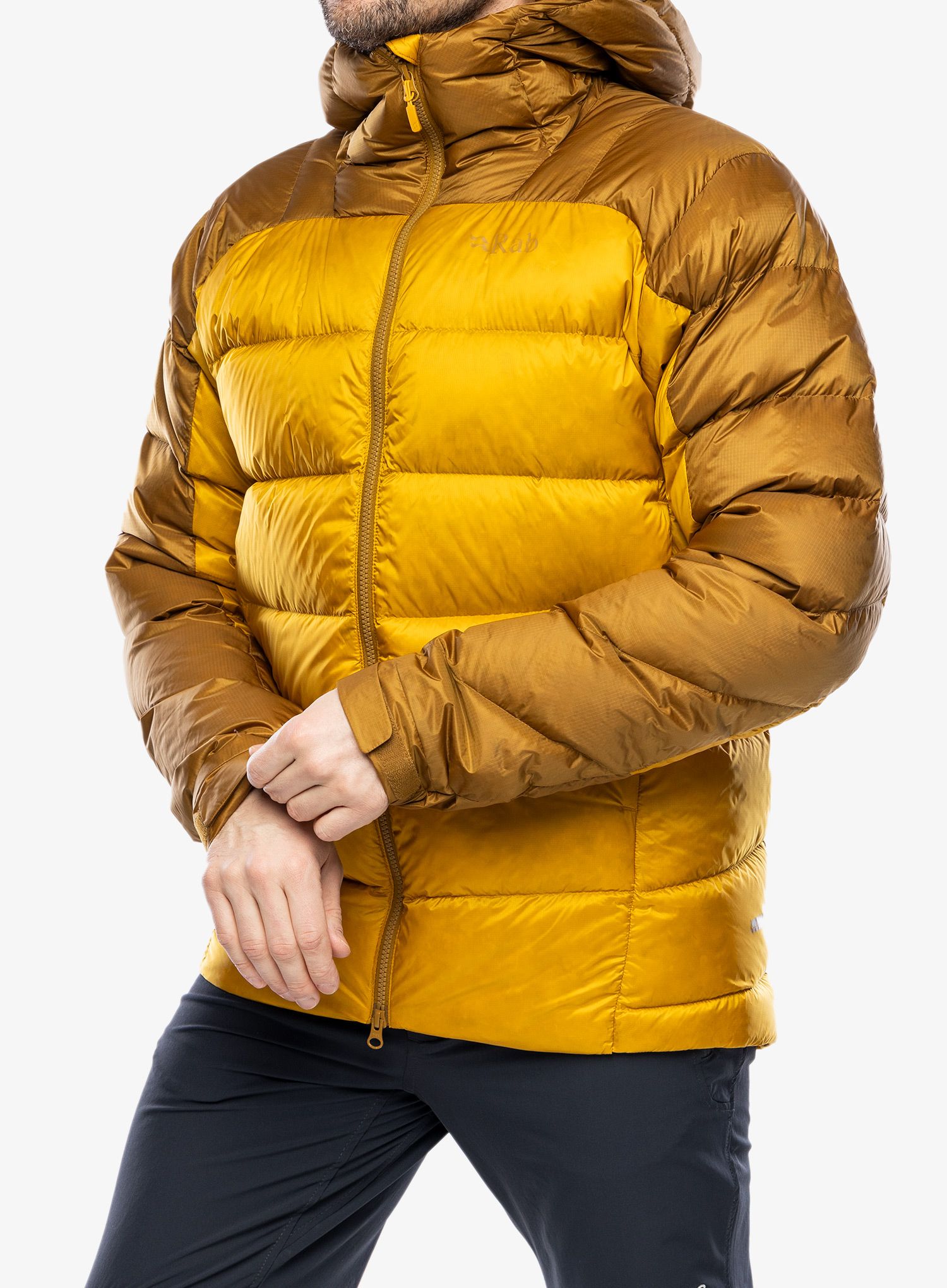 Péřová bunda Rab Neutrino Pro Jacket - footprint/sahara