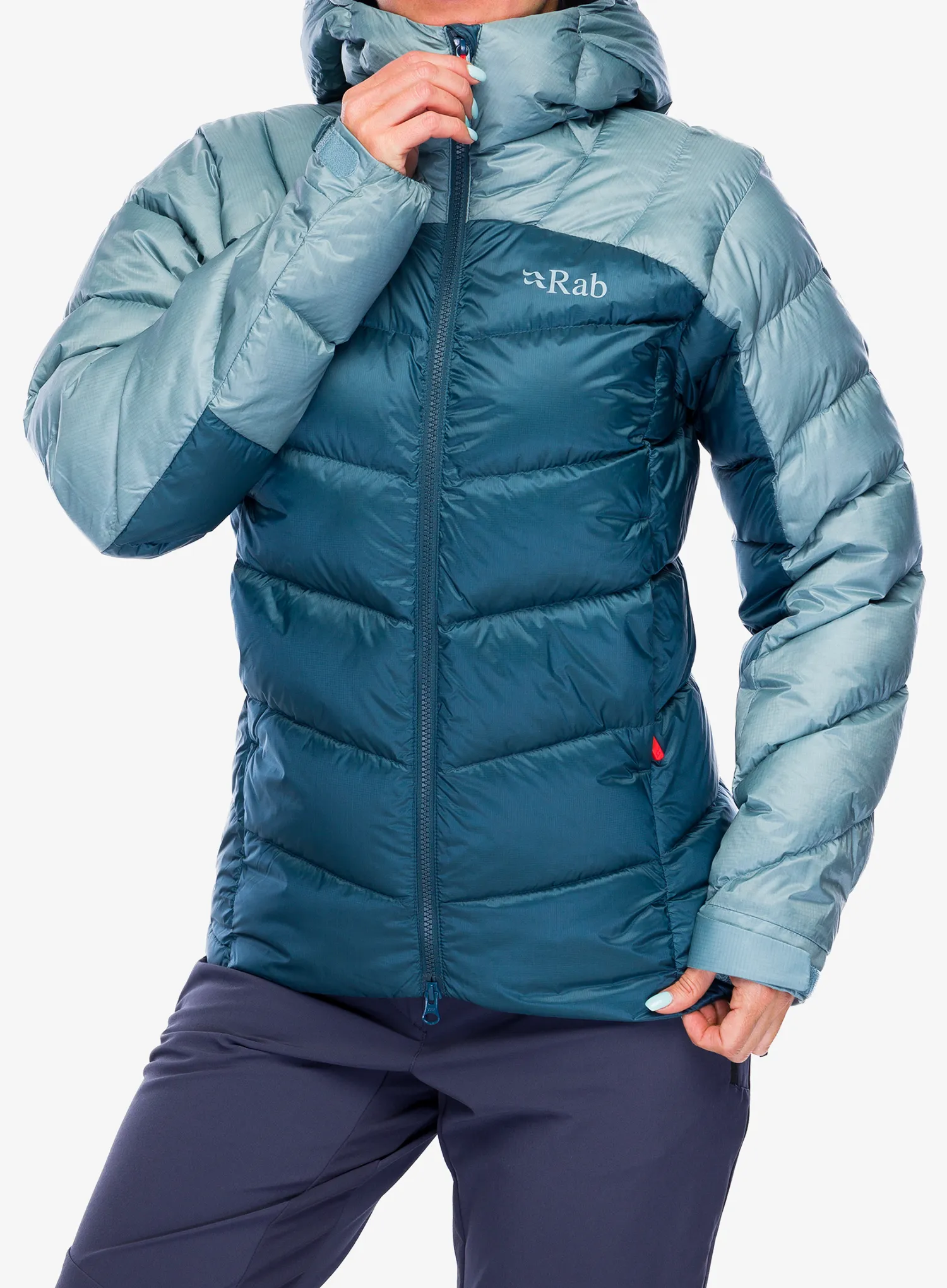 Dámská péřová bunda Rab Neutrino Pro Jacket - orion blue/citadel