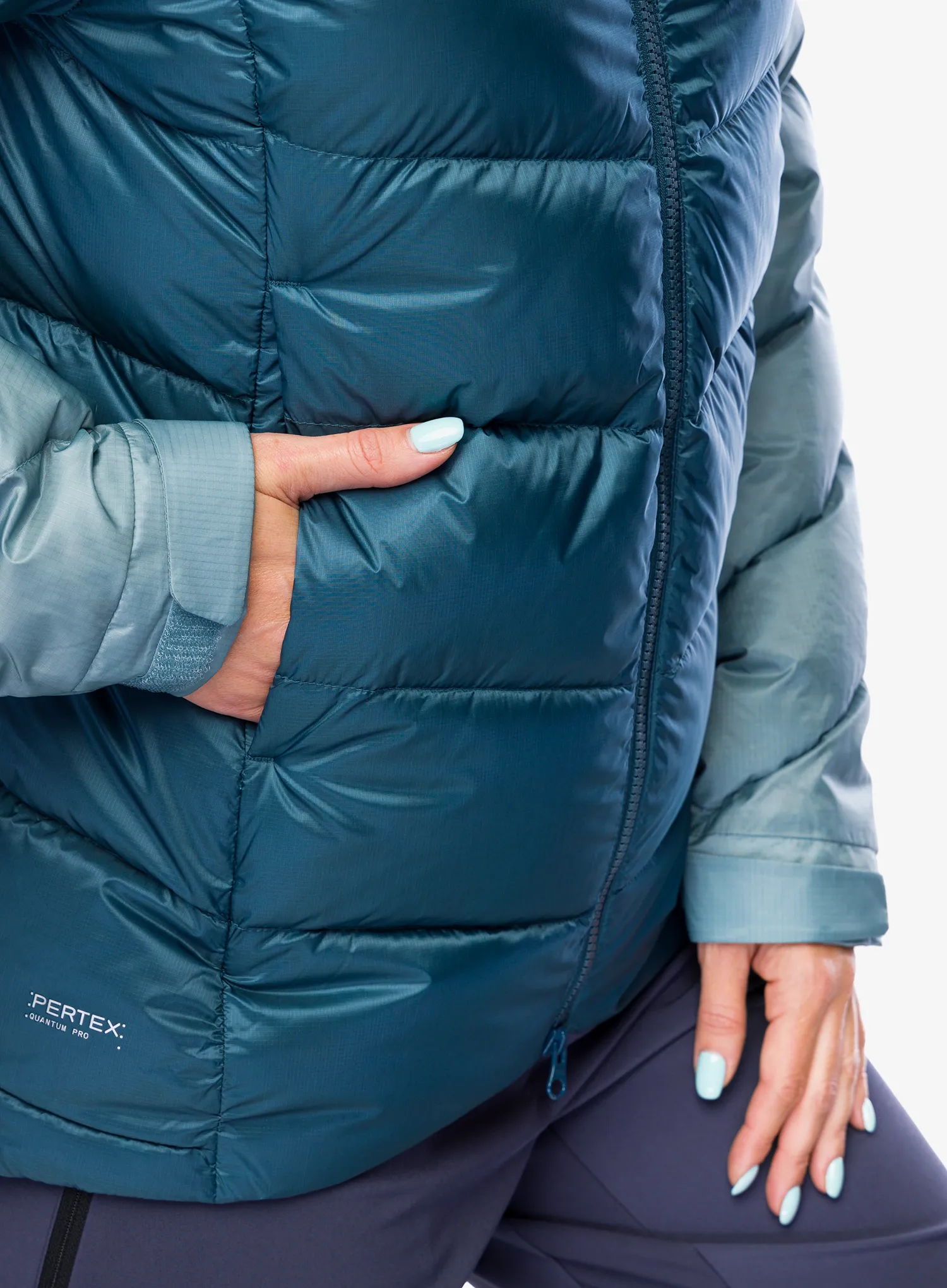 Dámská péřová bunda Rab Neutrino Pro Jacket - orion blue/citadel