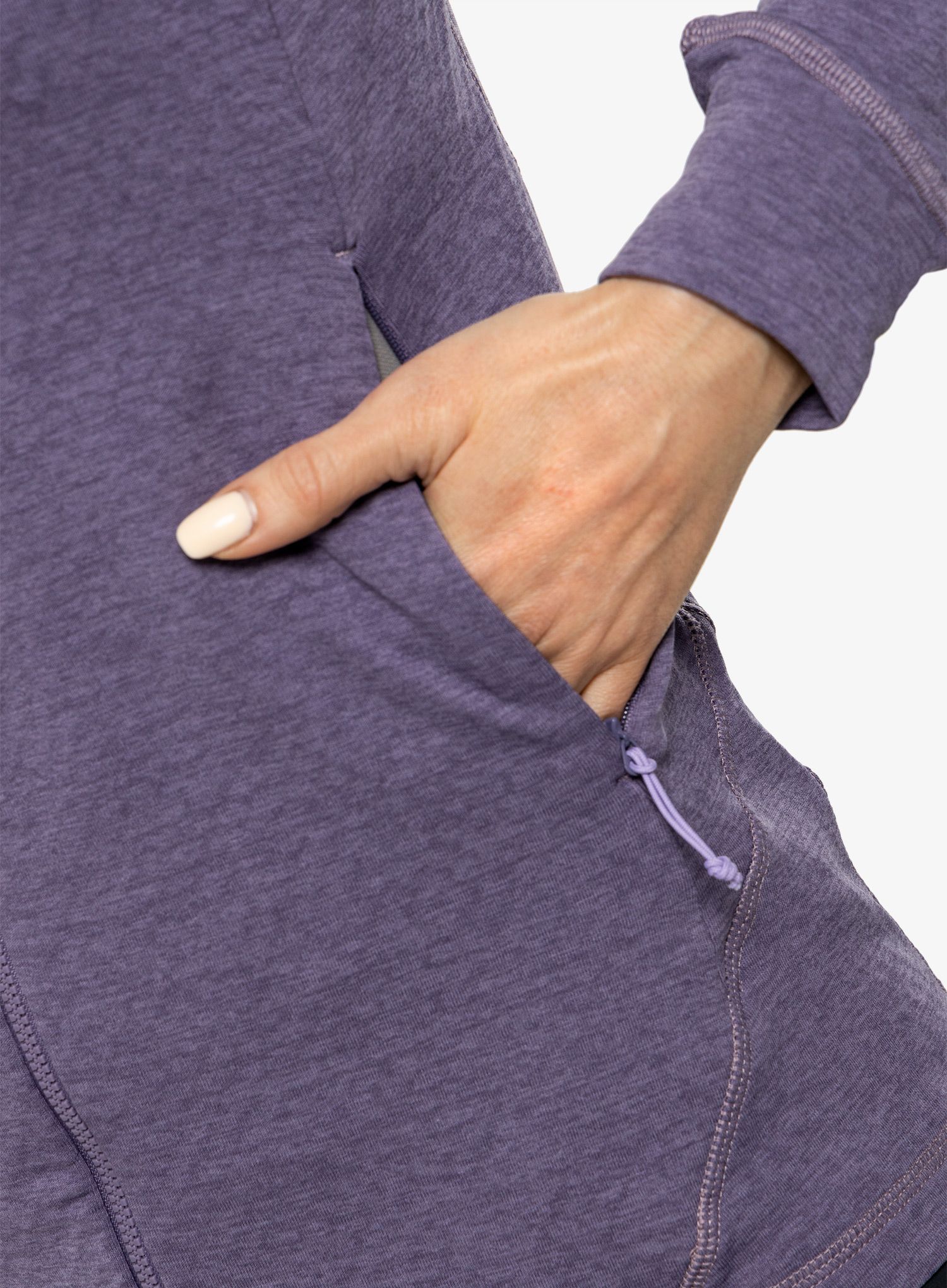 Dámská mikina s kapucí Rab Nexus Hoody - purple sage