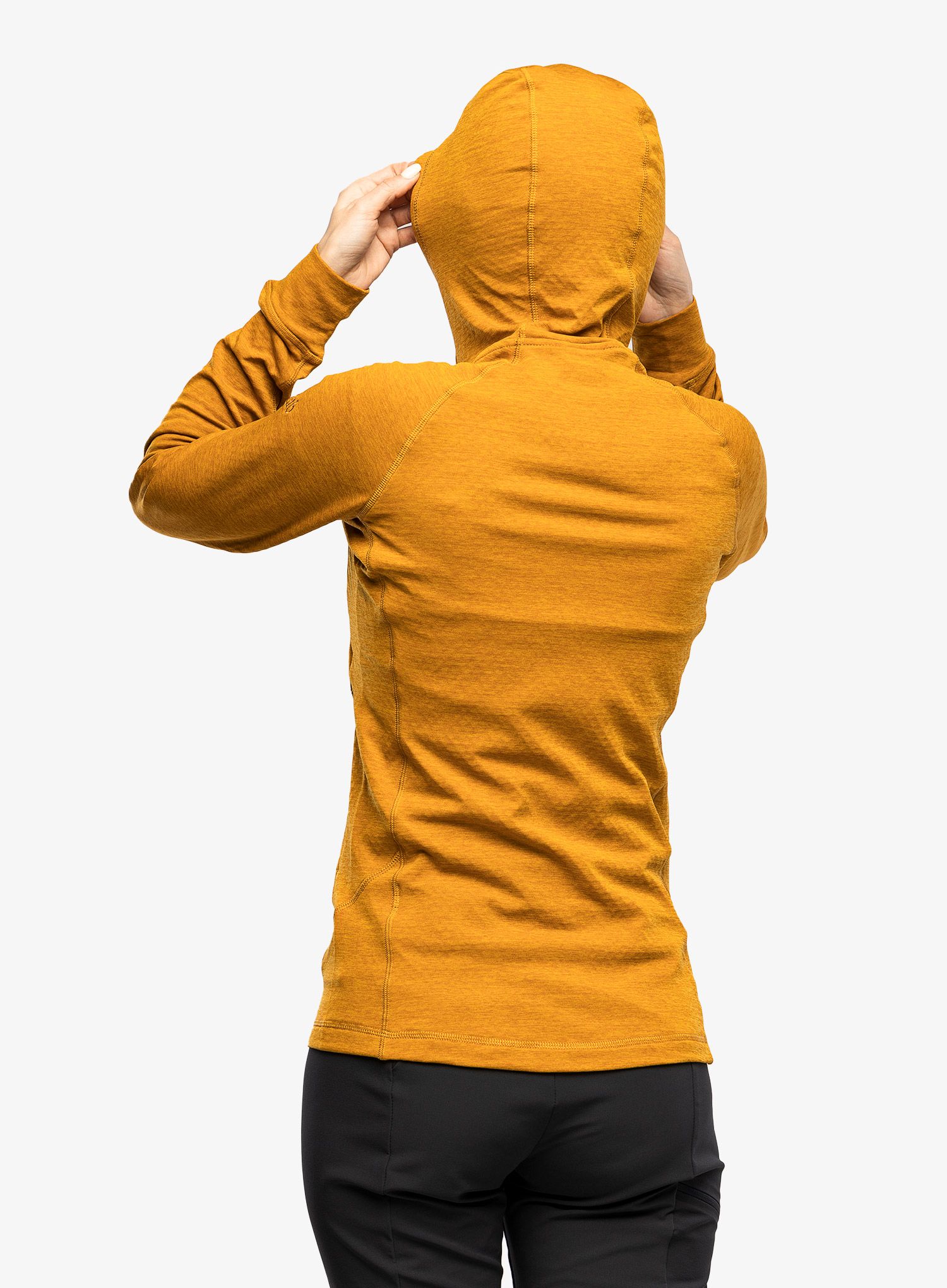 Dámská mikina s kapucí Rab Nexus Hoody - dark butternut