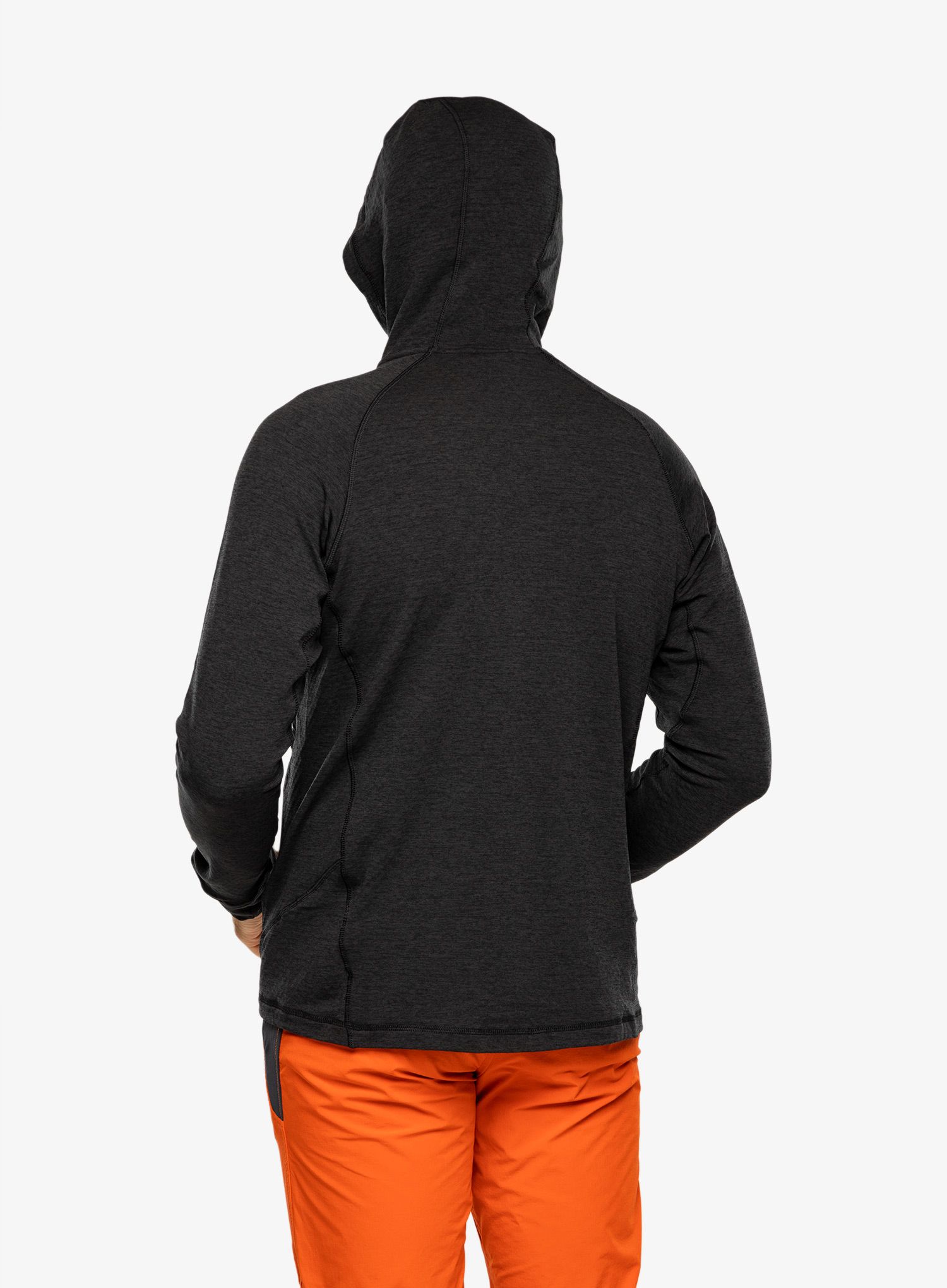 Mikina s kapucí Rab Nexus Hoody - black